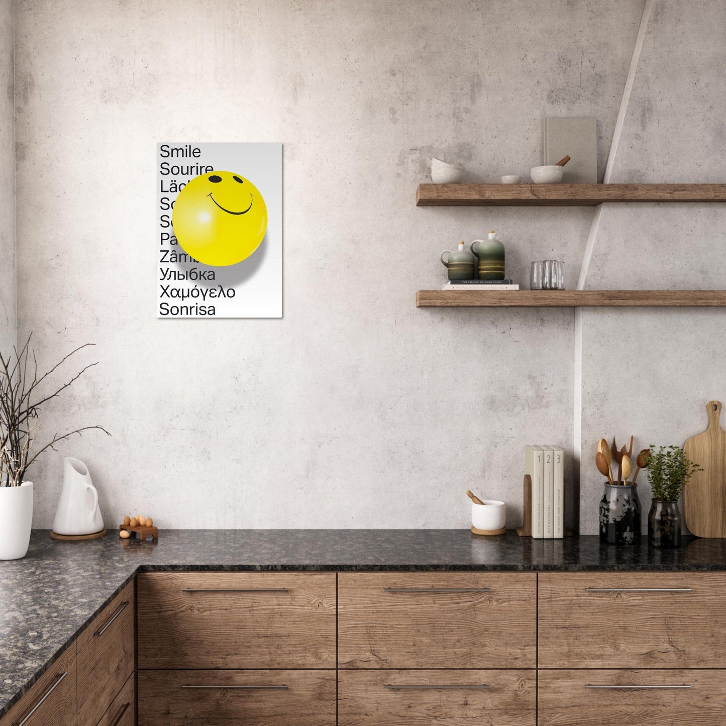 Ed Dickinson 'Smile' - Premium Matte Paper Poster