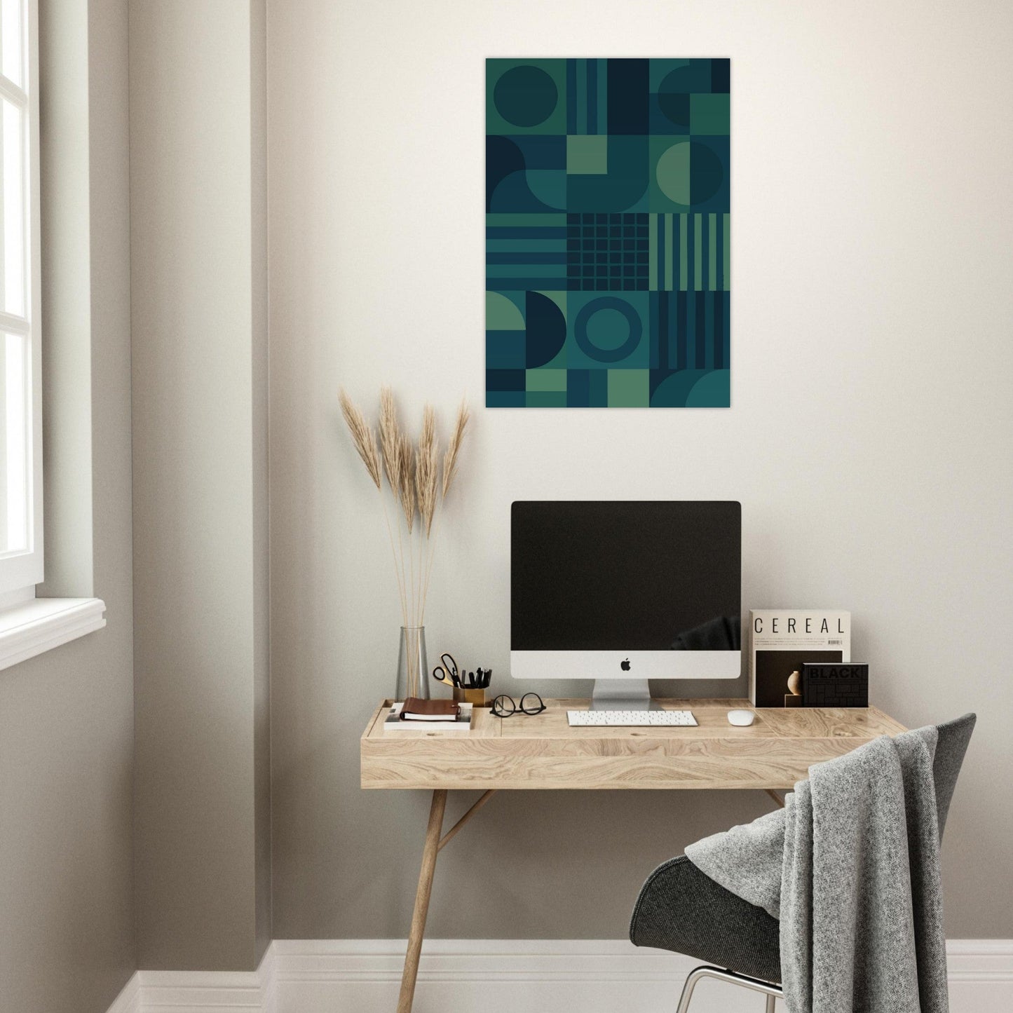 Late to Work - Premium Matte Paper Poster