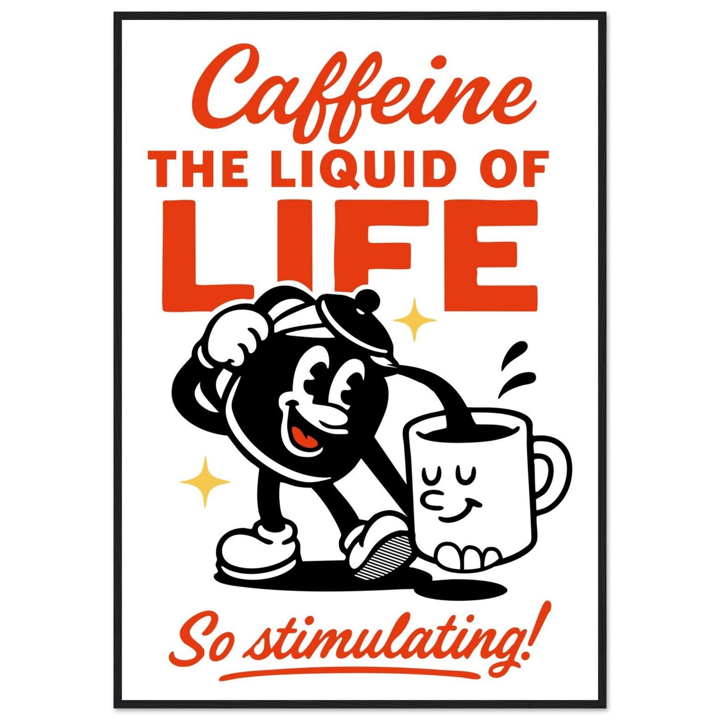 The Liquid Of Life - Premium Matte Paper Wooden Framed Poster