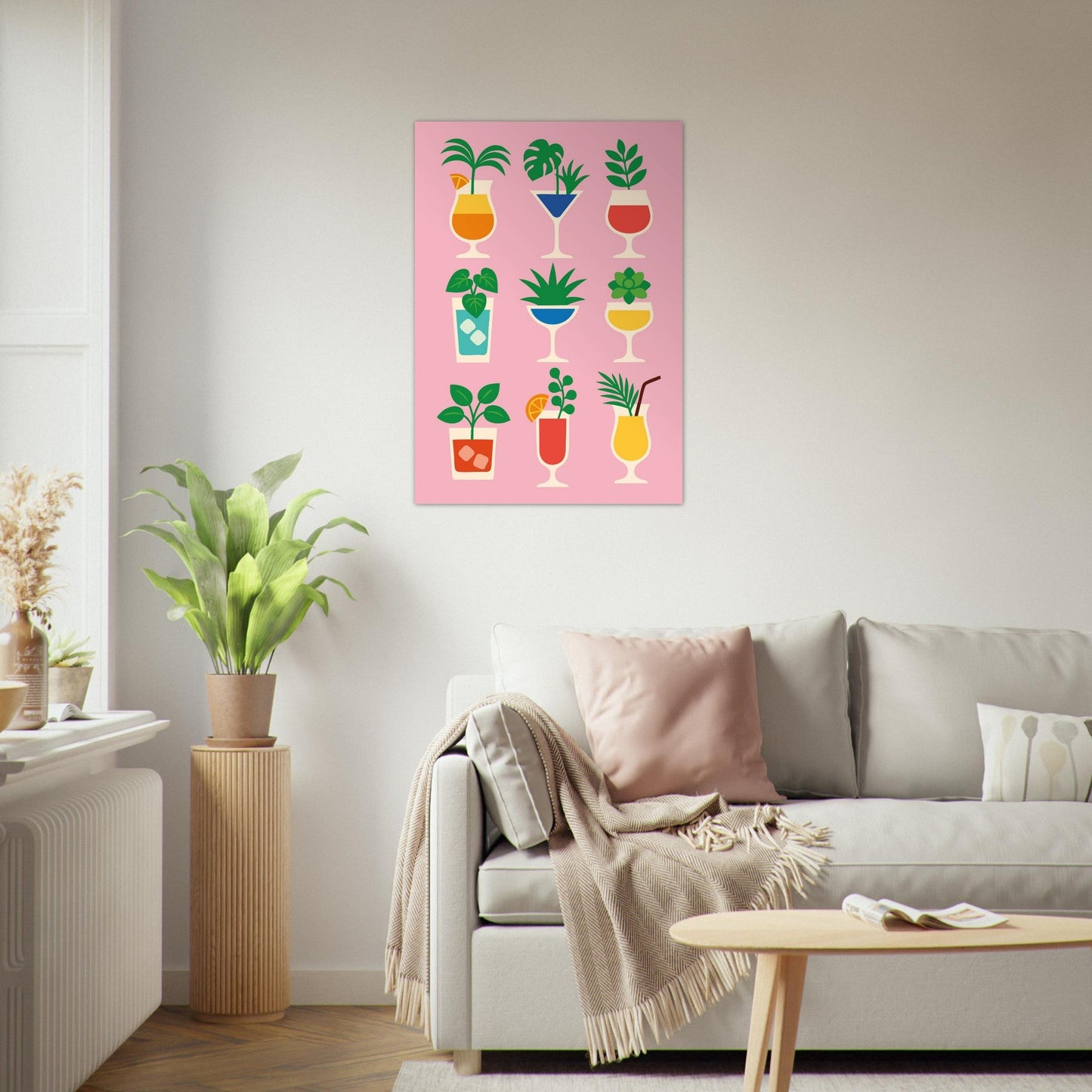Cocktail Jungle - Premium Matte Paper Poster
