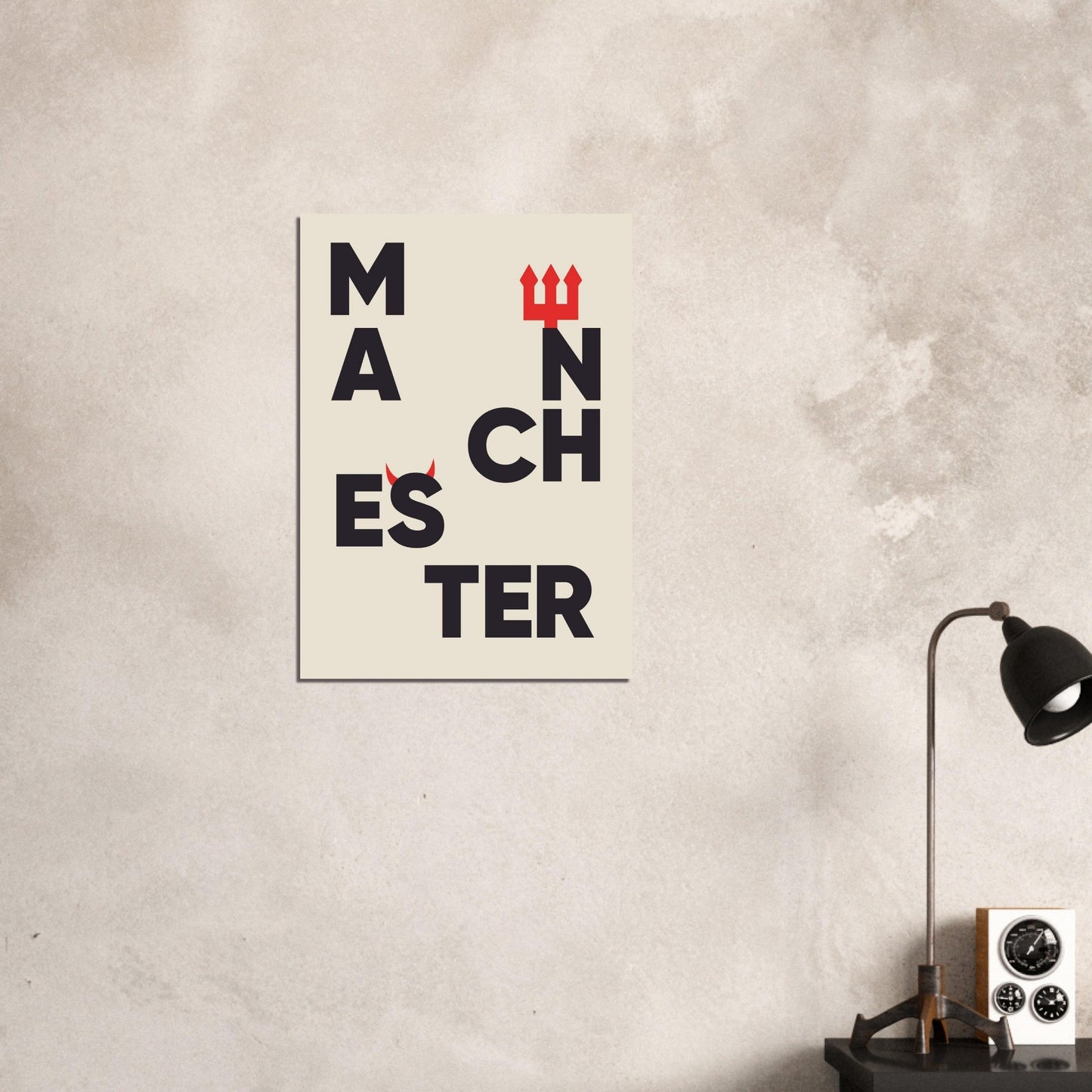 Cities/ Places 'Manchester' - Premium Matte Paper Poster