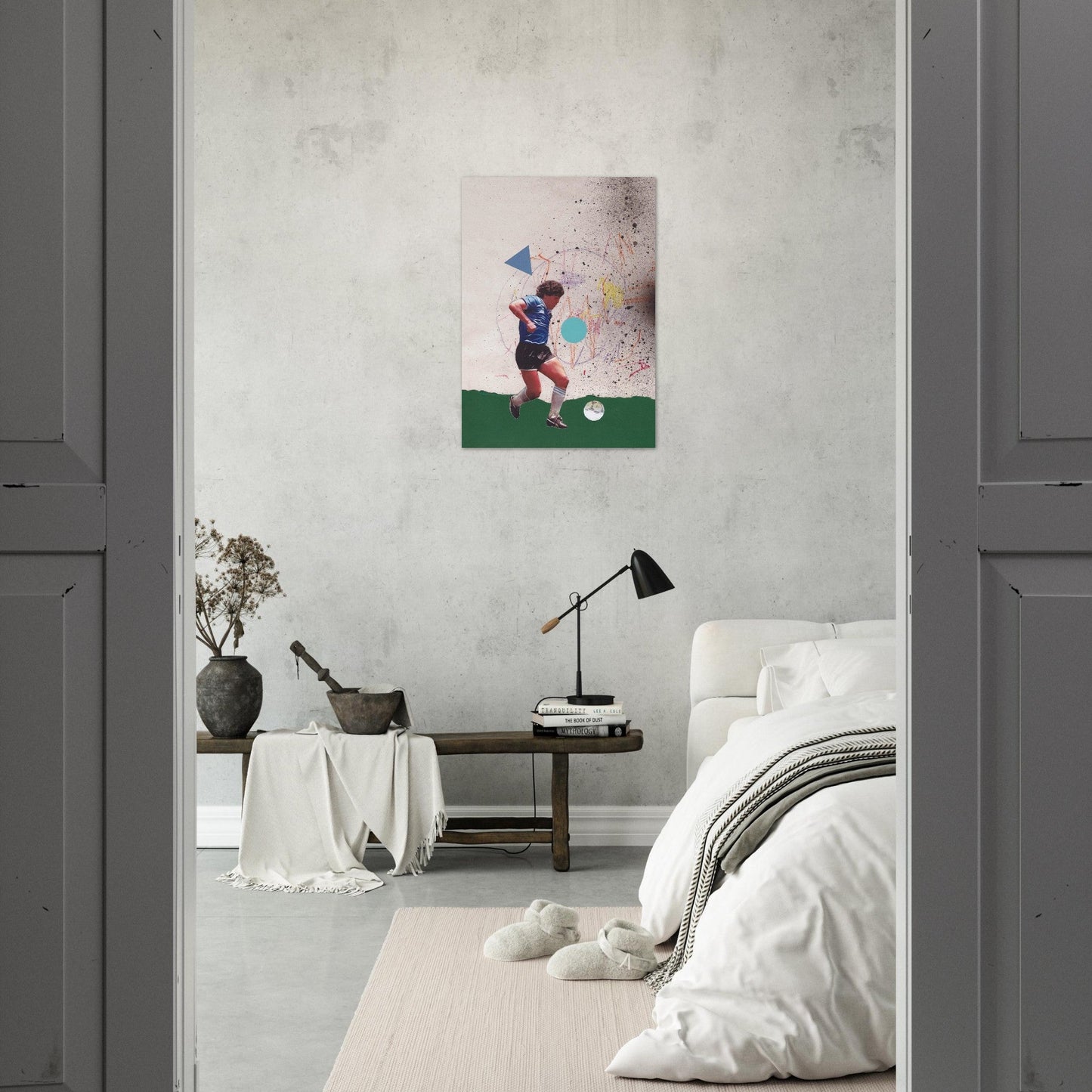 Ed Dickinson 'Football' - Premium Matte Paper Poster