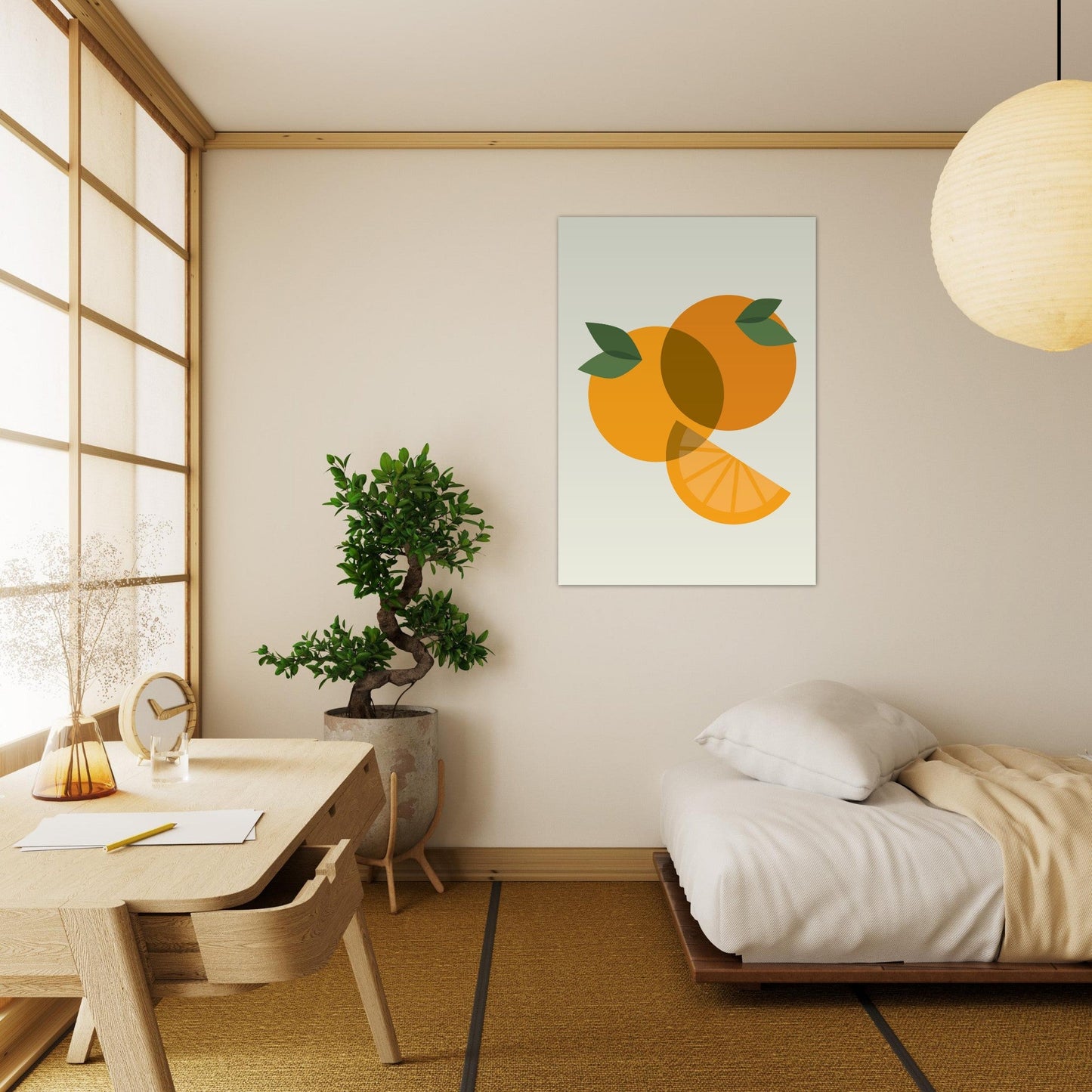 Fruity 'Oranges' - Premium Matte Paper Poster