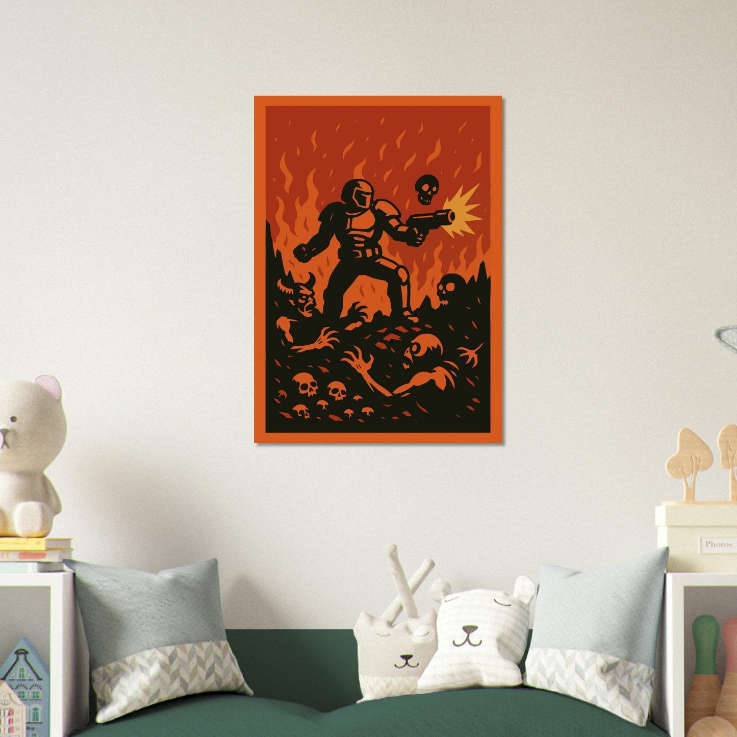 Gaming 'Slayer' - Premium Matte Paper Poster