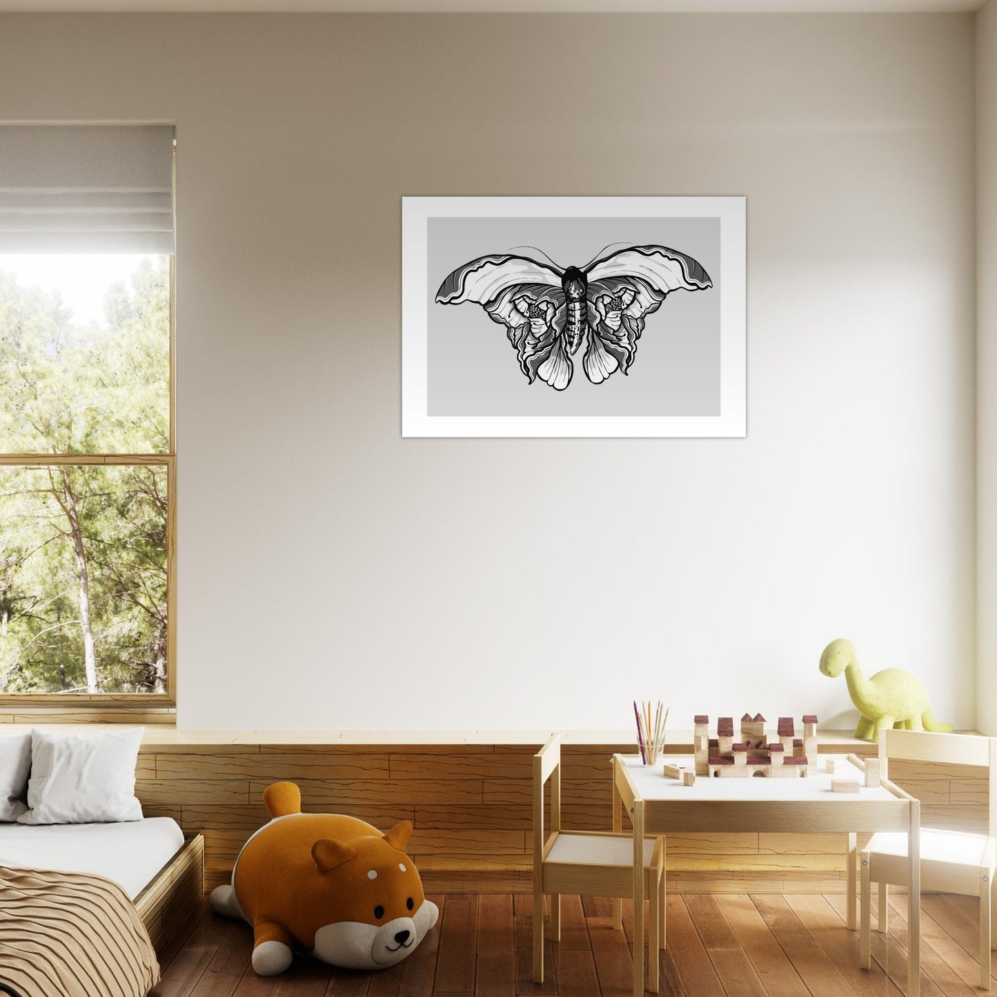Moth 'Last Wish' - Premium Matte Paper Poster