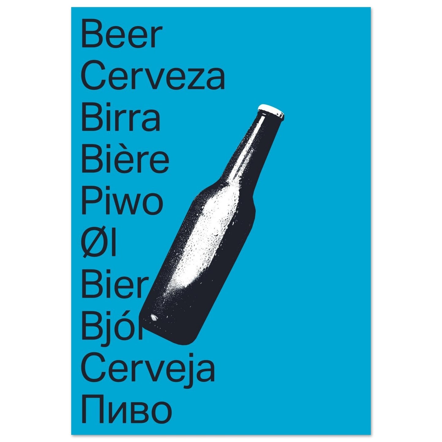 Ed Dickinson 'Beer' - Premium Matte Paper Poster