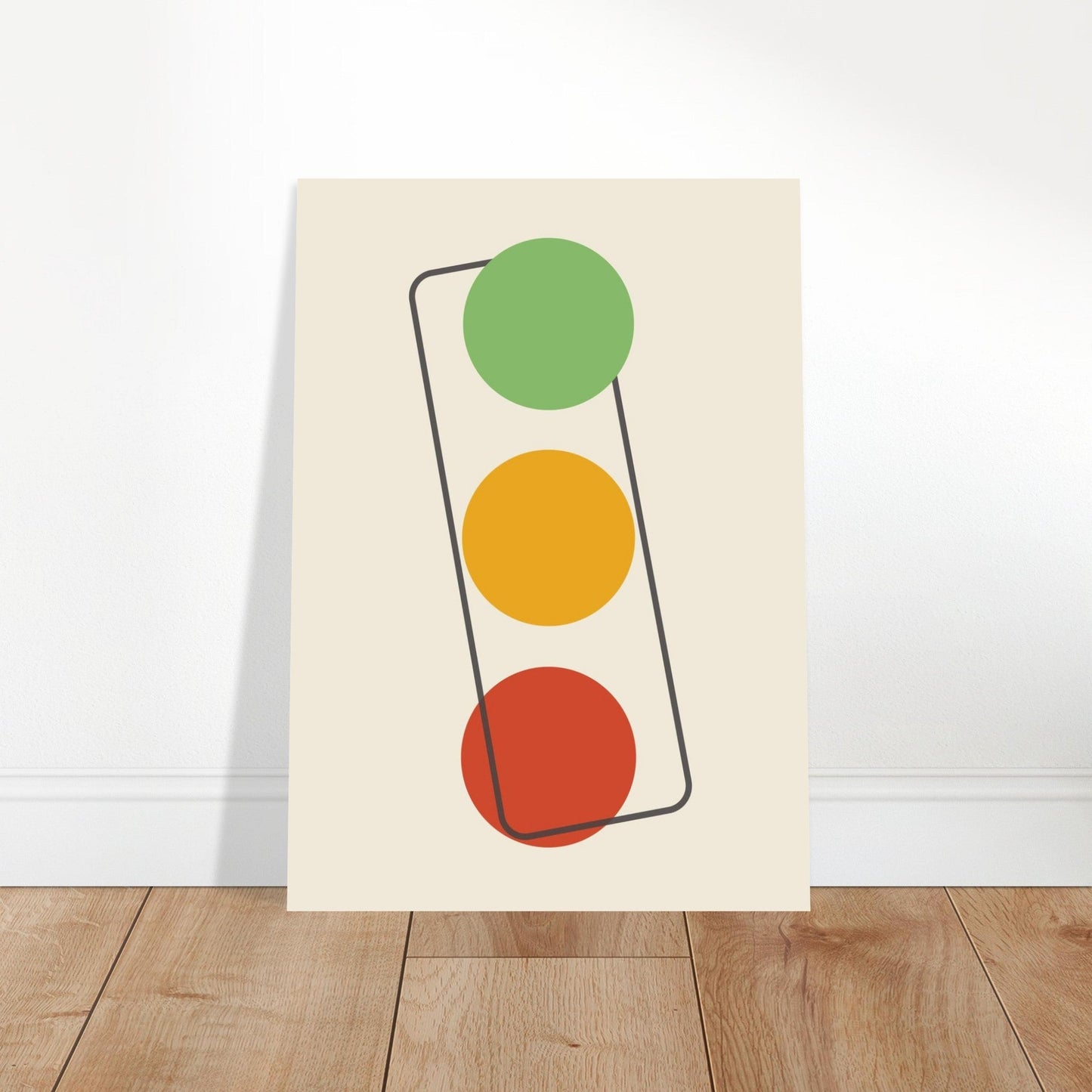 Sign 'The Lights' - Premium Matte Paper Poster
