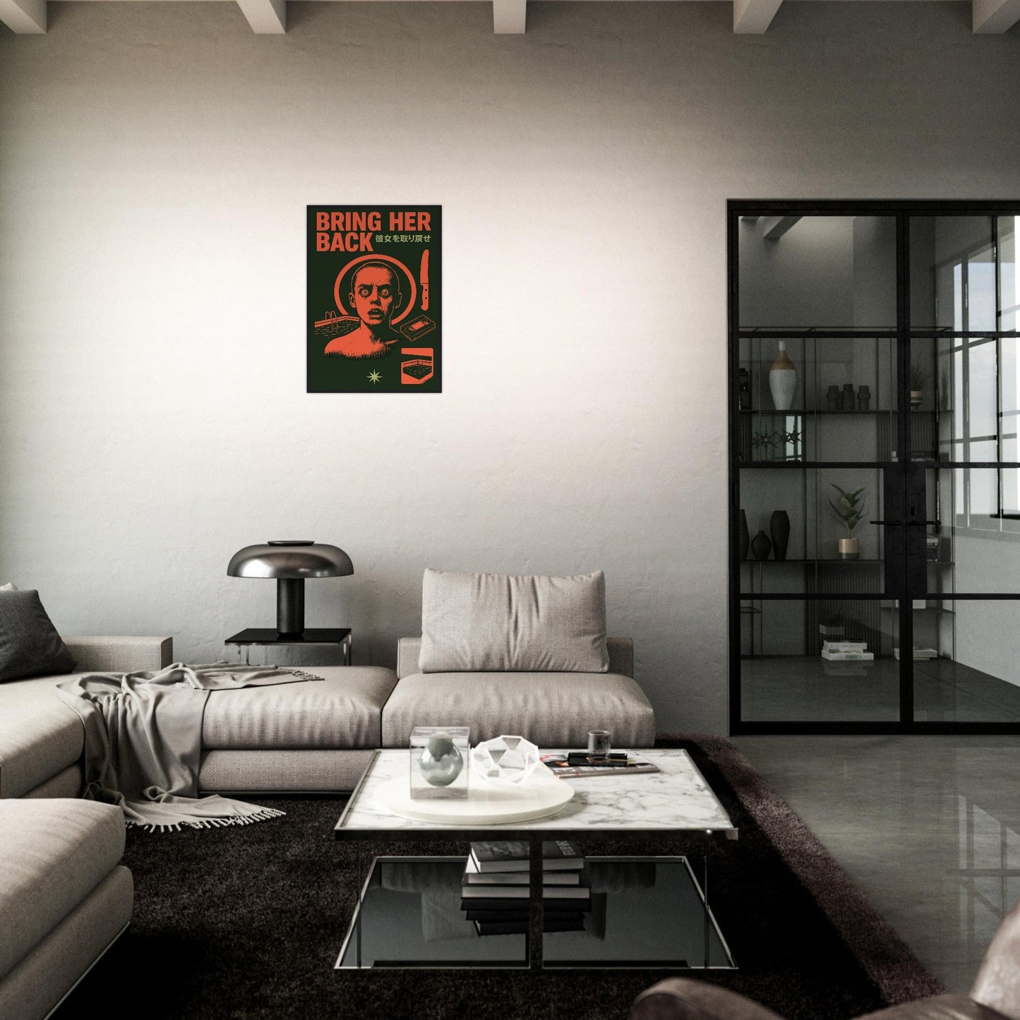 BRING HER BACK - Premium Matte Paper Wooden Framed Poster