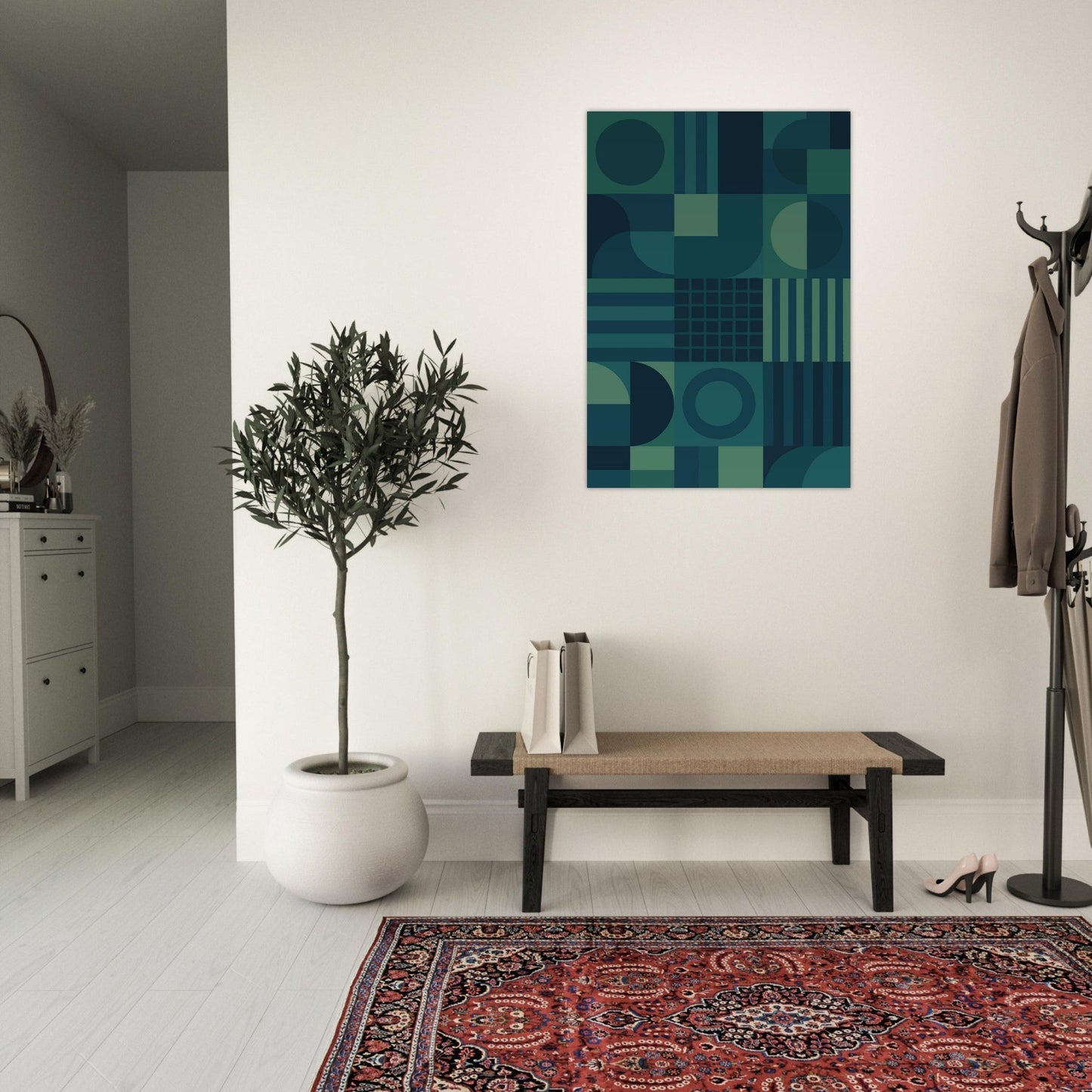 Late to Work - Premium Matte Paper Poster