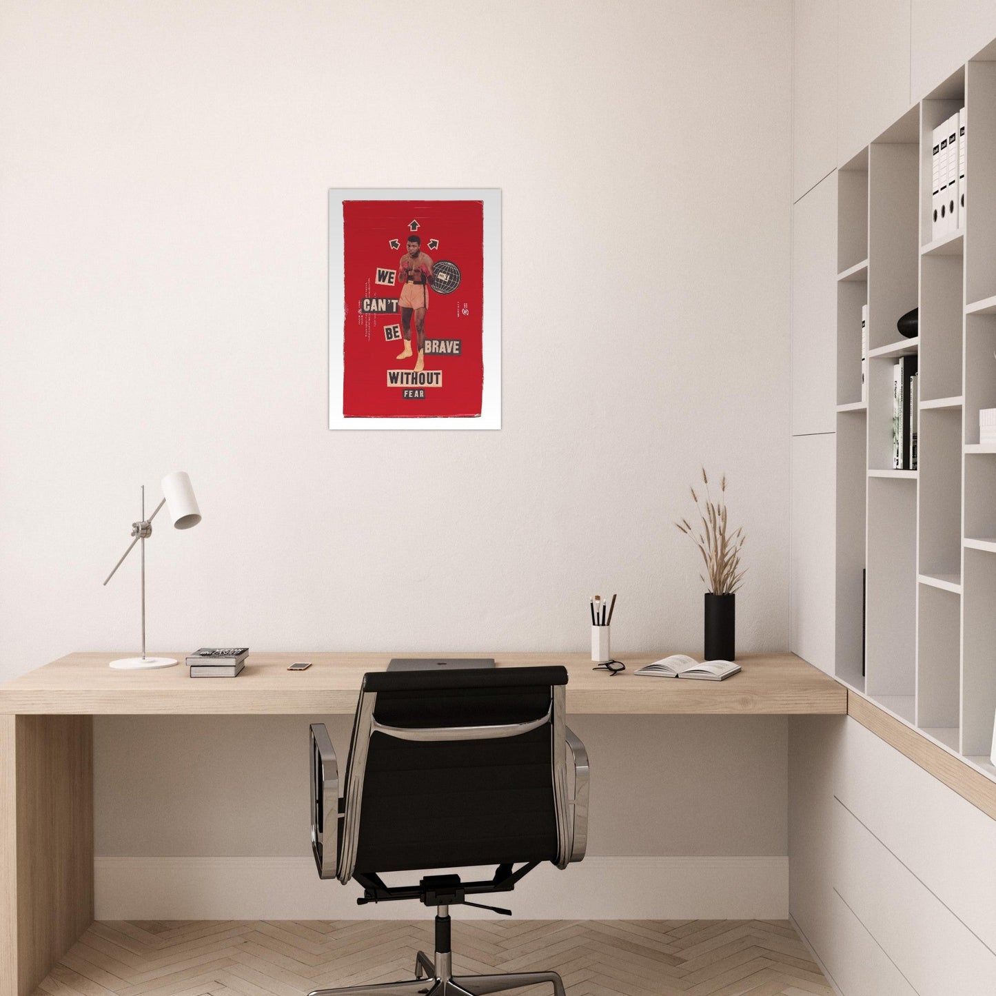 Ed Dickinson 'Brave Without Fear' - Premium Matte Paper Poster