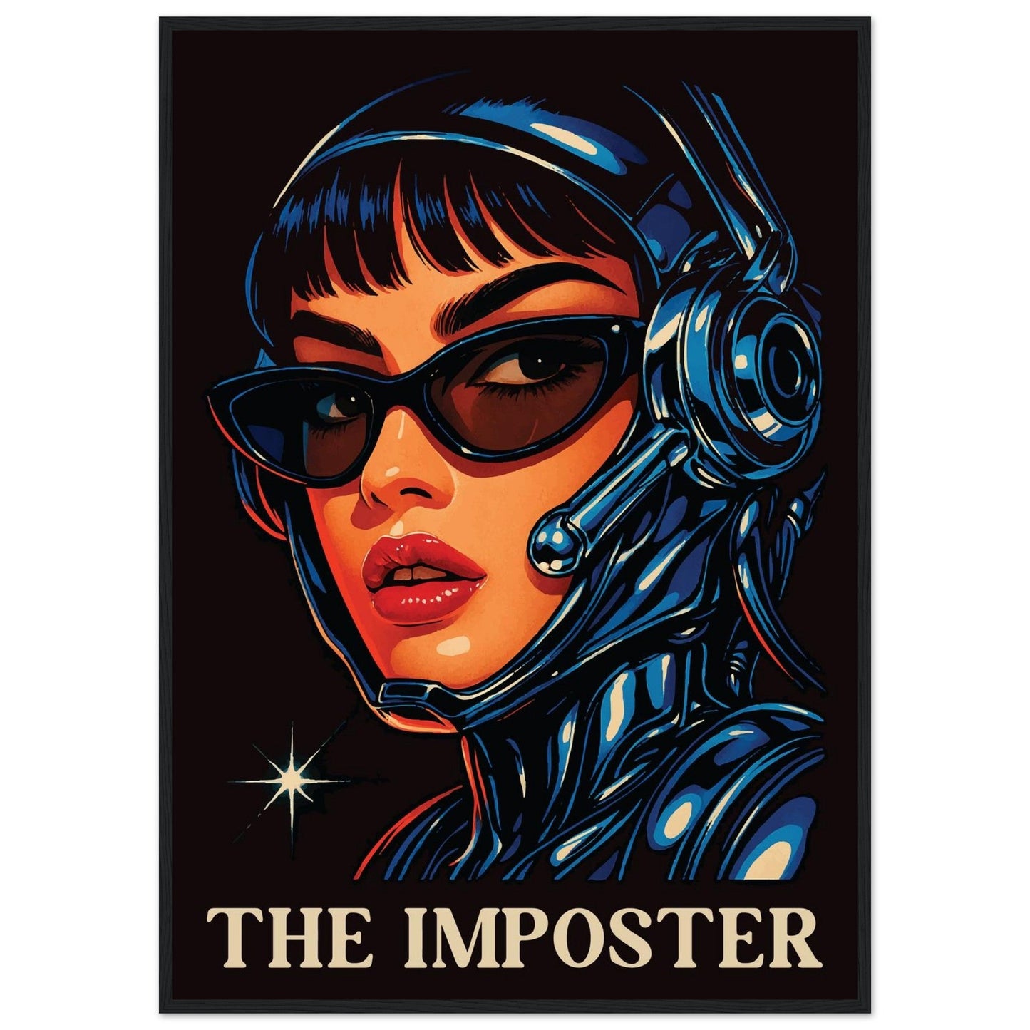 The Imposter   - Premium Matte Paper Wooden Framed Poster