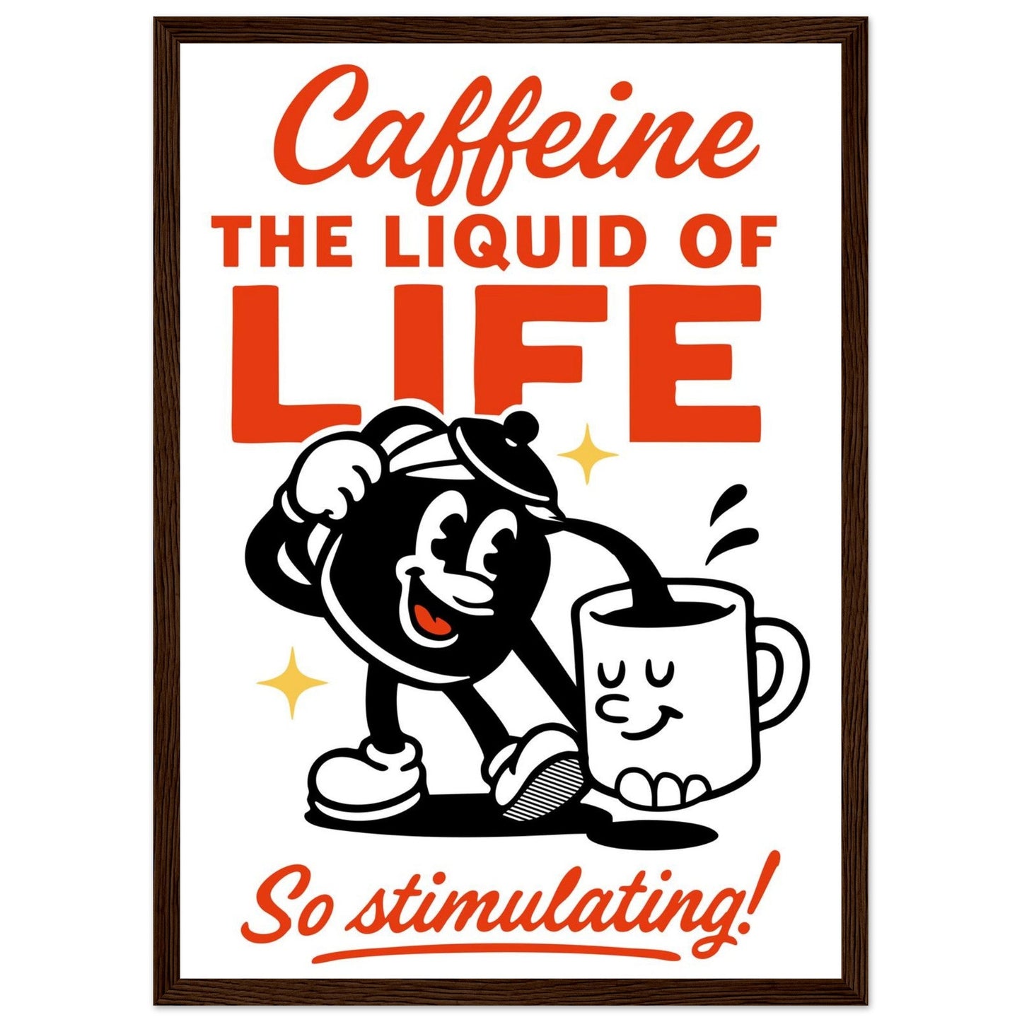 The Liquid Of Life - Premium Matte Paper Wooden Framed Poster
