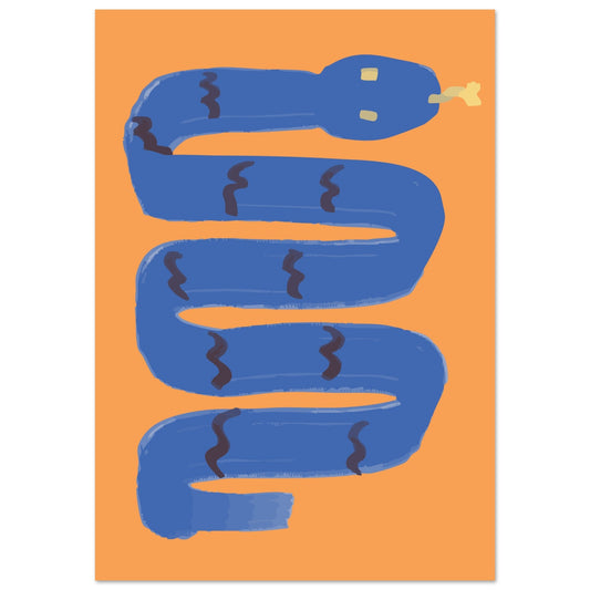 Animals 'I'm a Snake' - Premium Matte Paper Poster