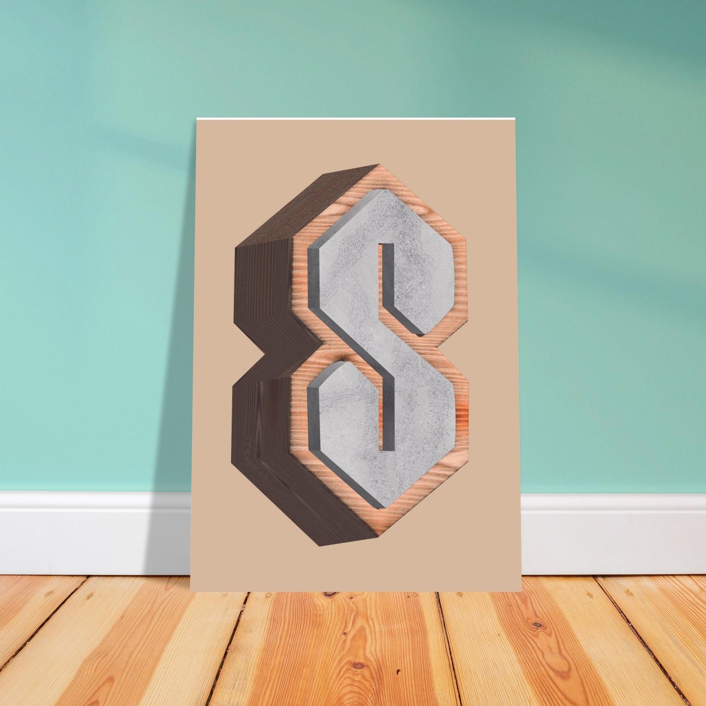 Super S - Premium Matte Paper Poster