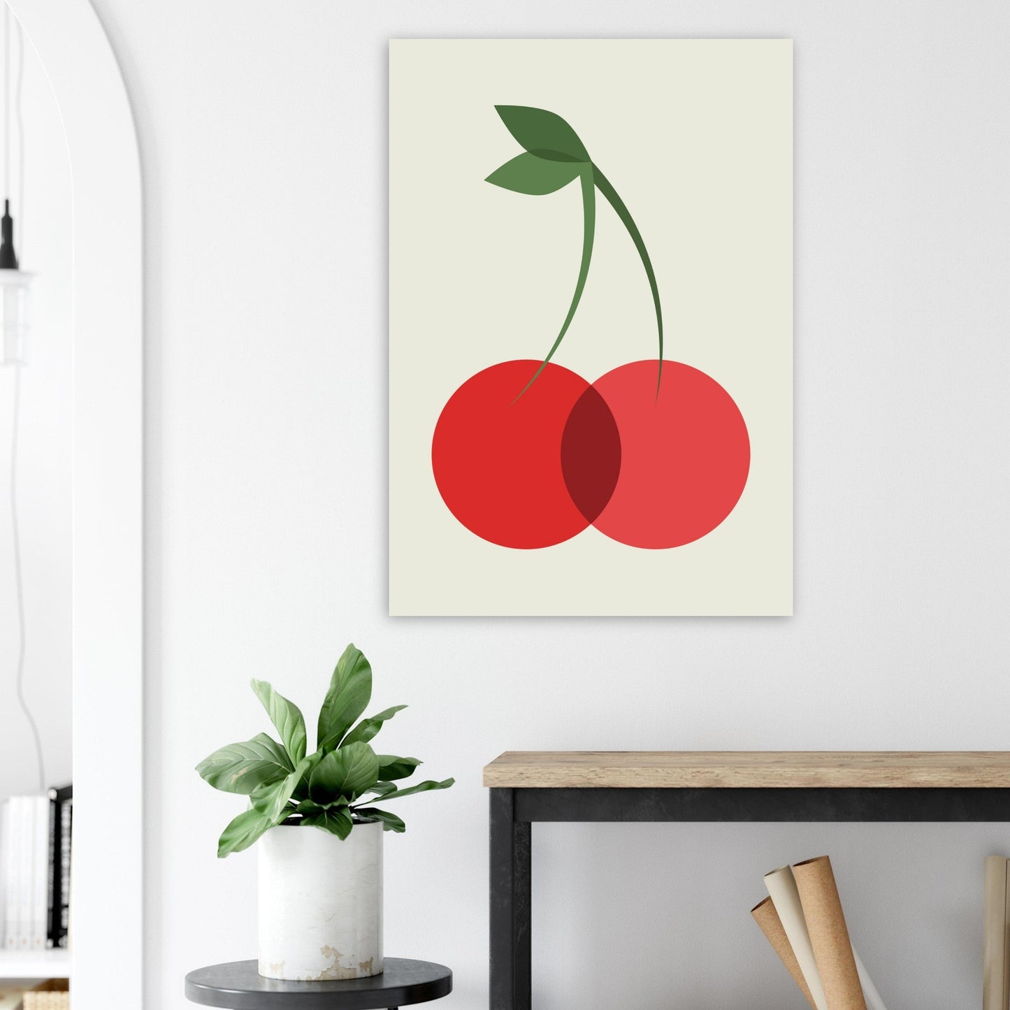 Fruity 'Cherries' - Premium Matte Paper Poster