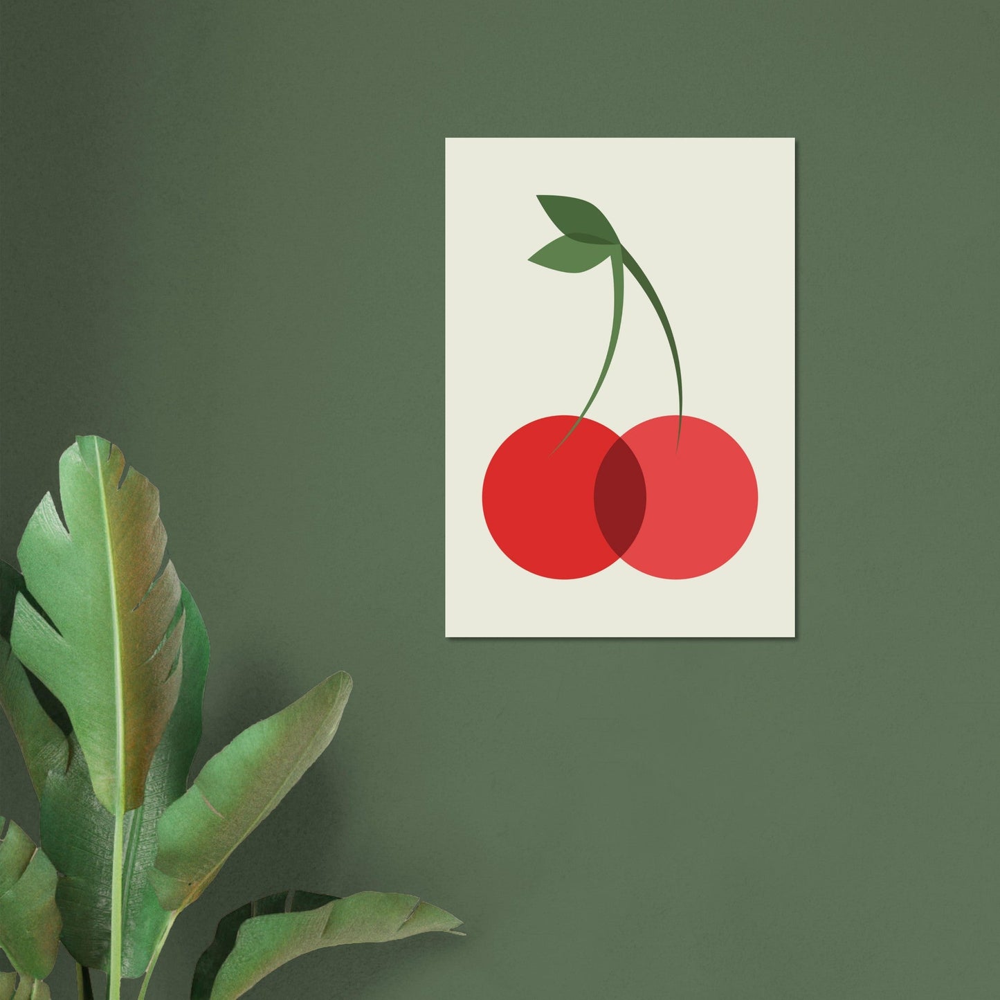 Fruity 'Cherries' - Premium Matte Paper Poster