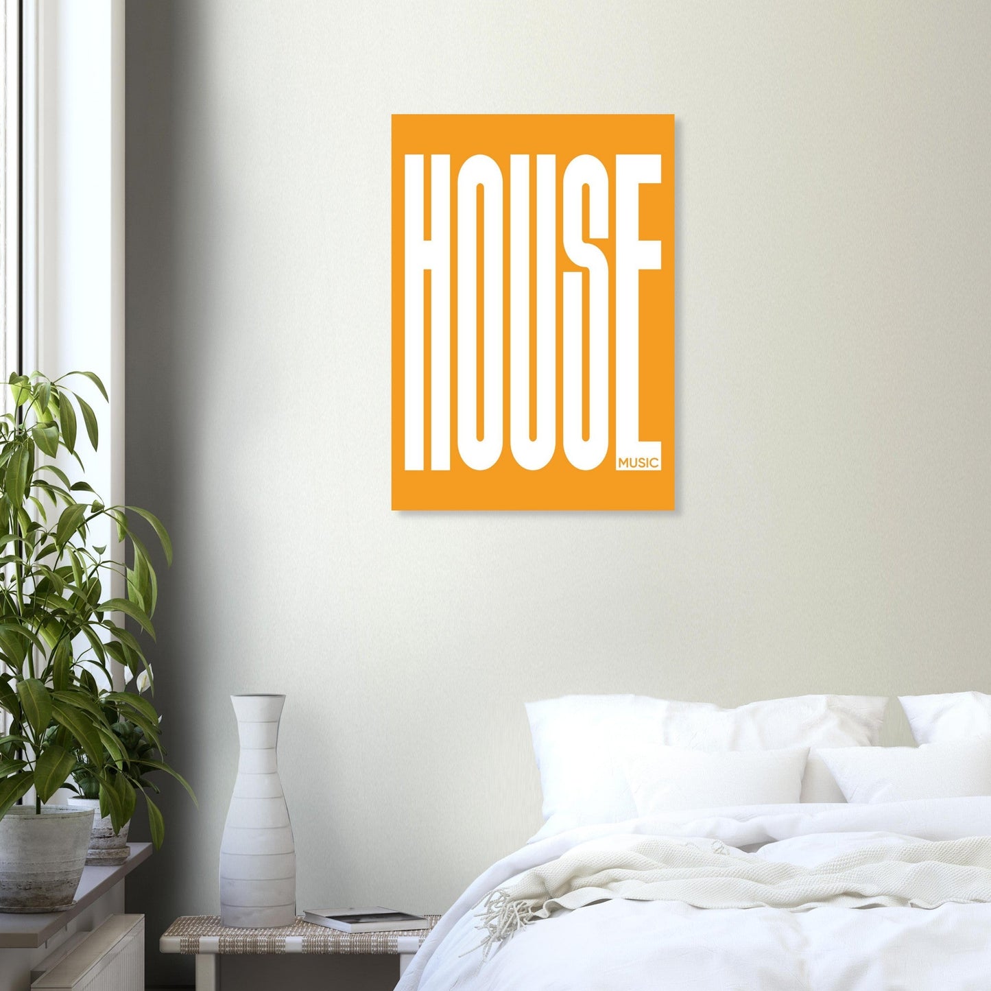 Music HOUSE - Premium Matte Paper Poster