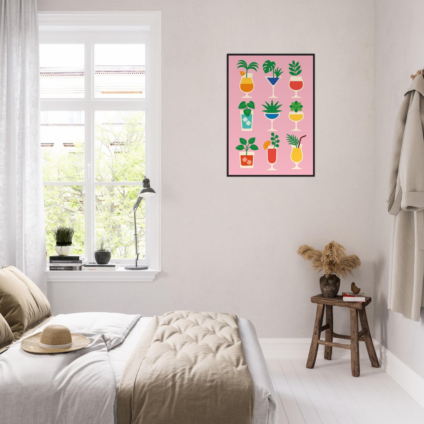Cocktail Jungle   - Premium Matte Paper Wooden Framed Poster