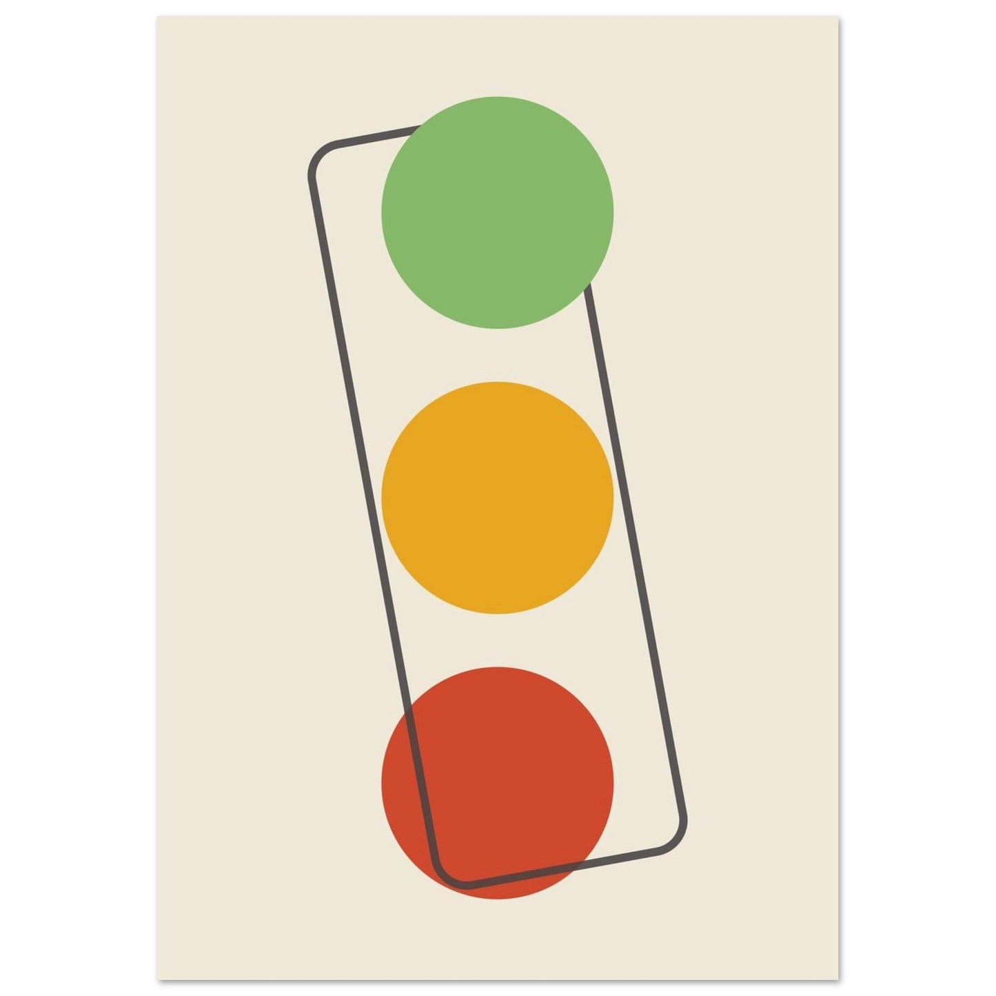 Sign 'The Lights' - Premium Matte Paper Poster