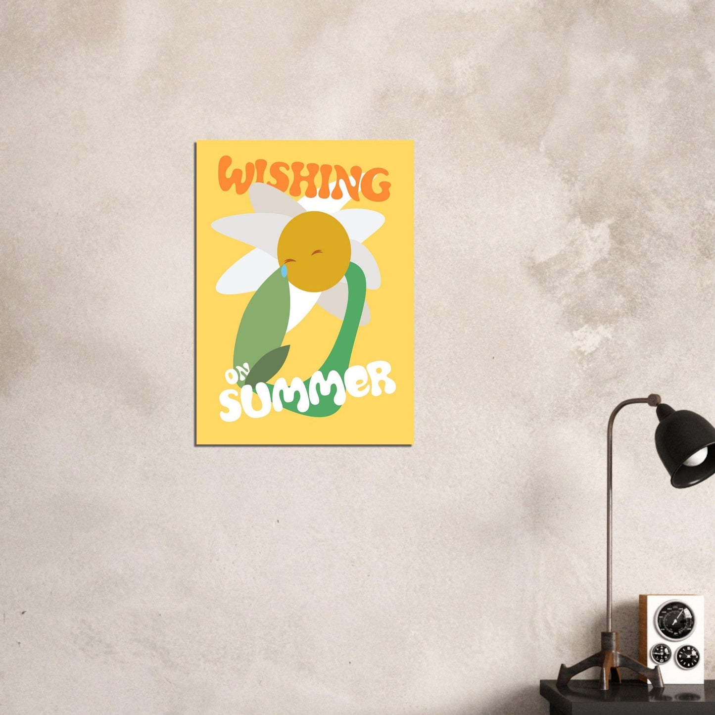 Flowers 'Wishing on Summer' - Premium Matte Paper Poster