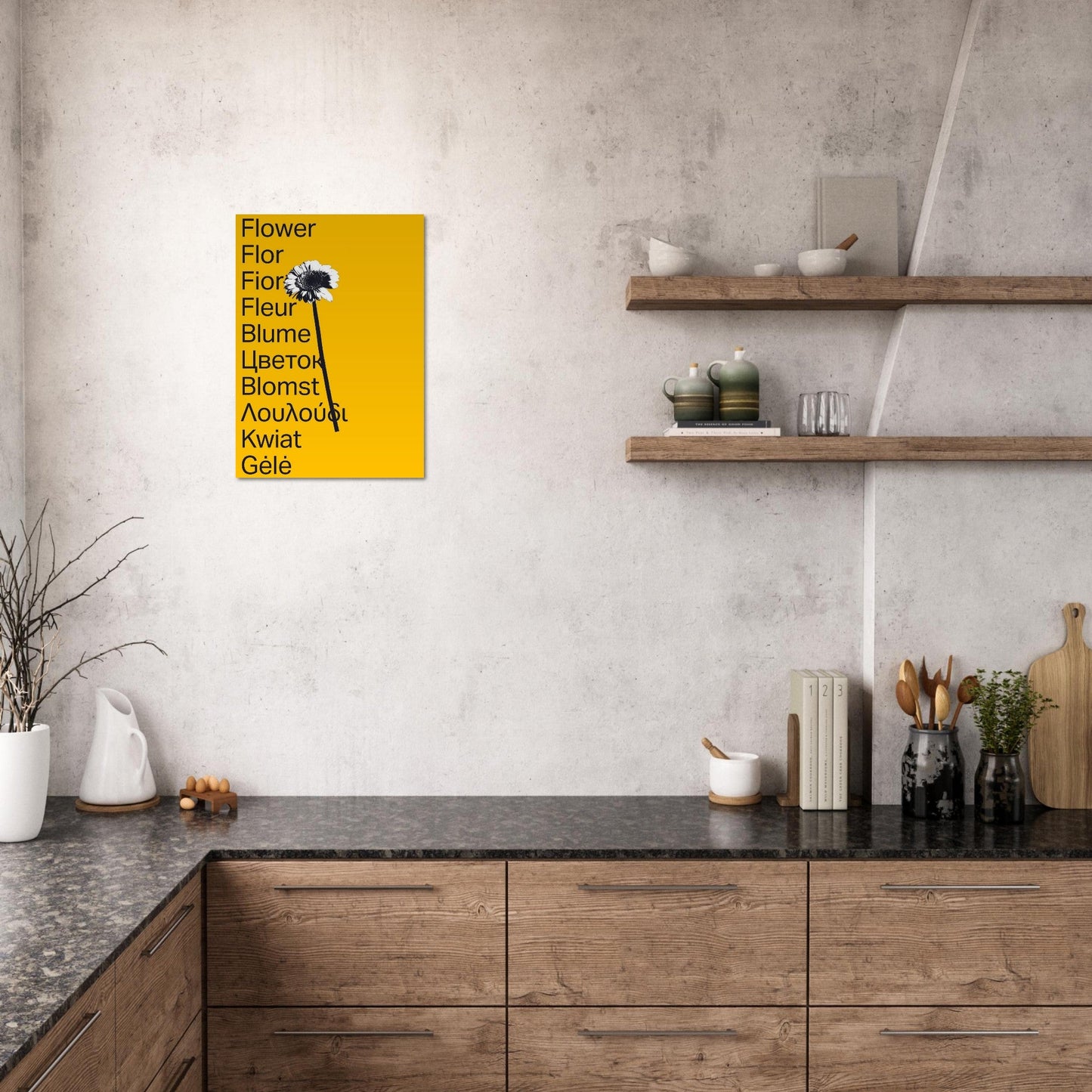 Ed Dickinson 'Flower' II - Premium Matte Paper Poster