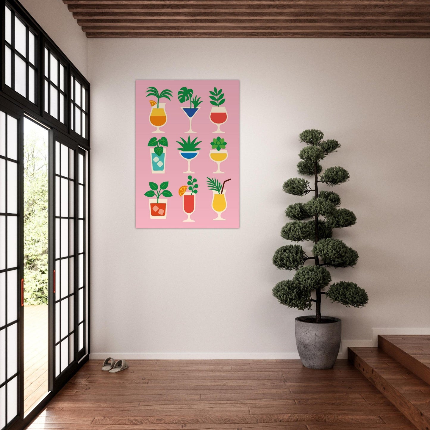 Cocktail Jungle - Premium Matte Paper Poster