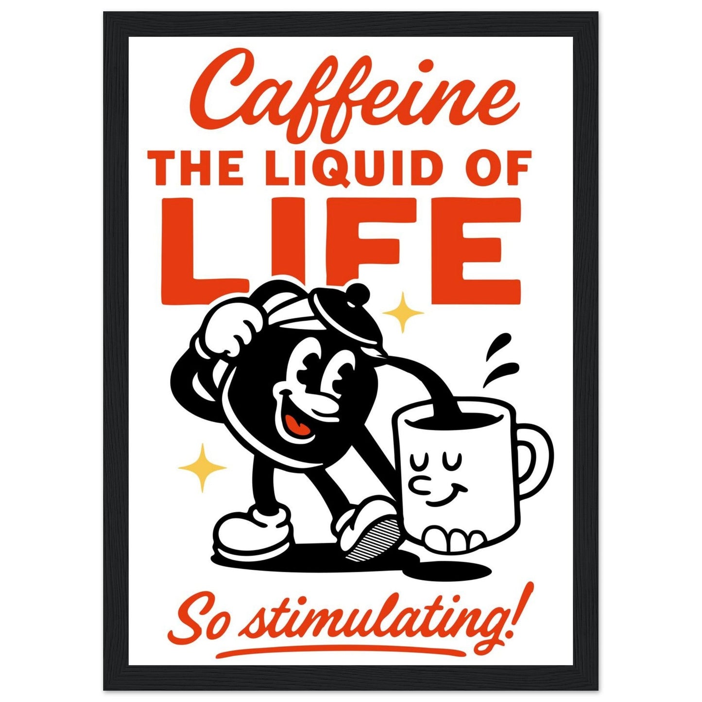 The Liquid Of Life - Premium Matte Paper Wooden Framed Poster