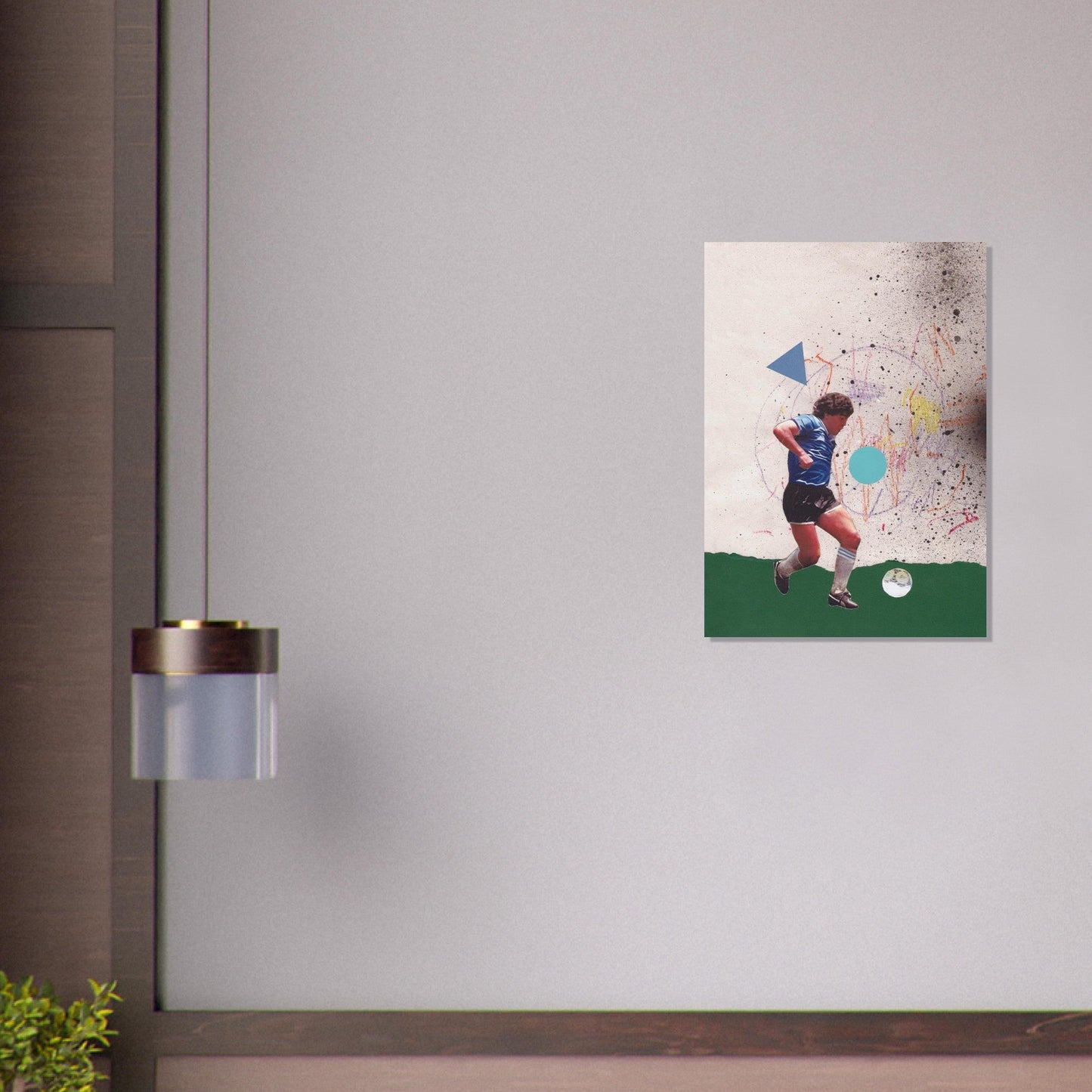 Ed Dickinson 'Football' - Premium Matte Paper Poster