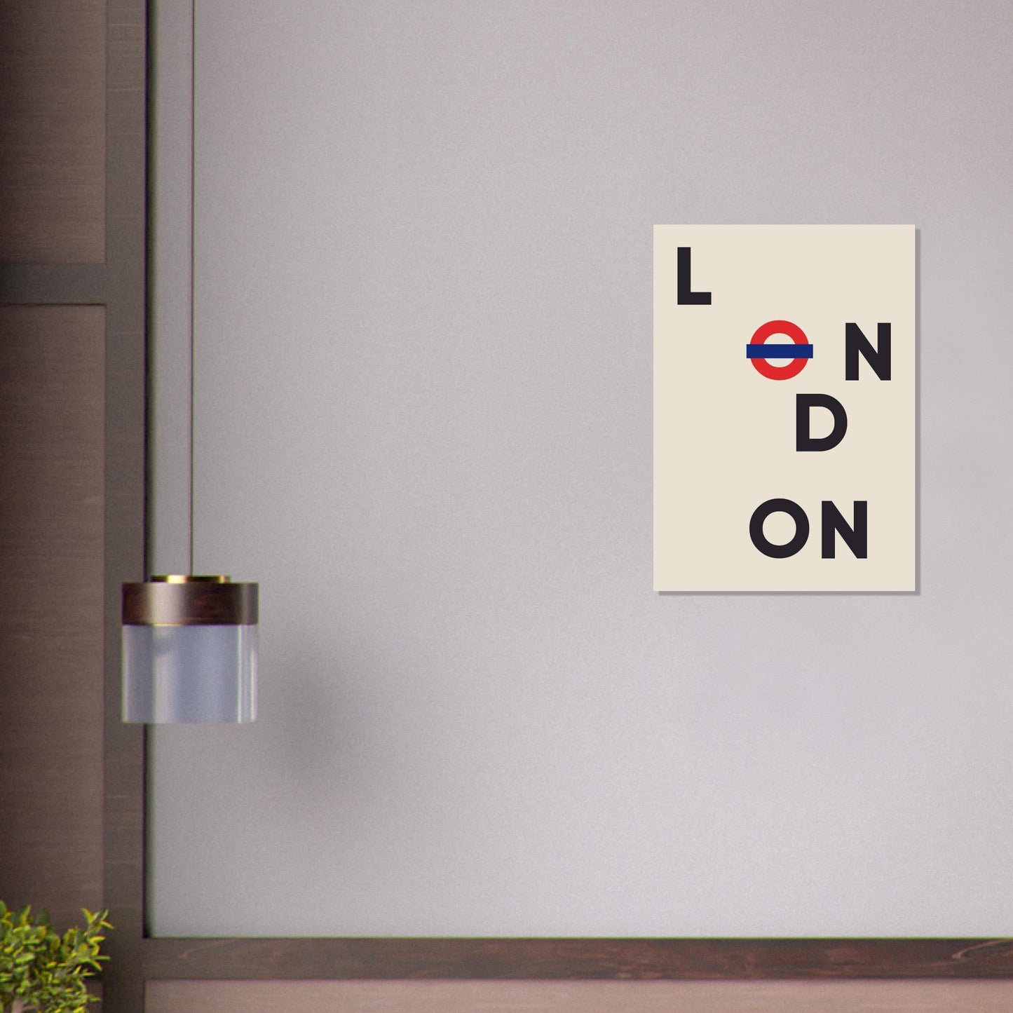 Cities/ Places 'London' - Premium Matte Paper Poster