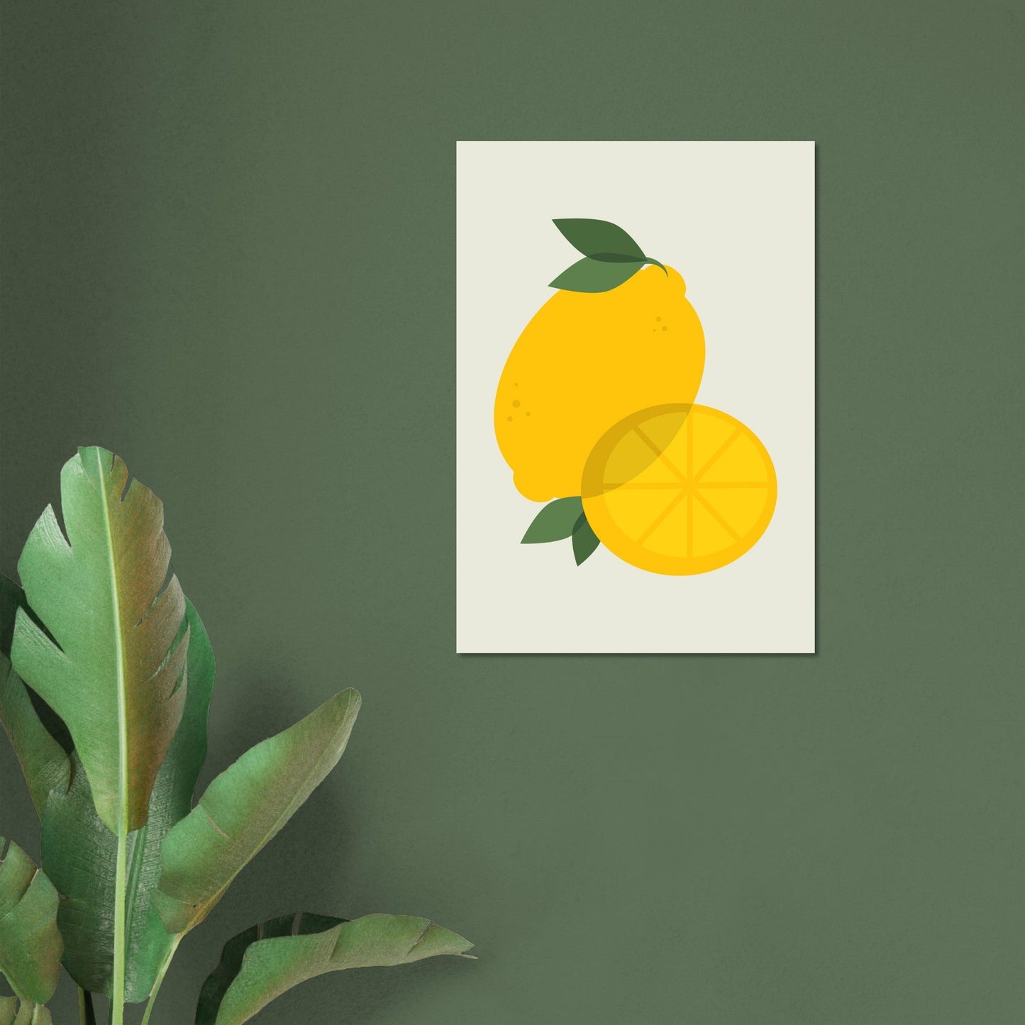 Fruity 'Lemons' - Premium Matte Paper Poster