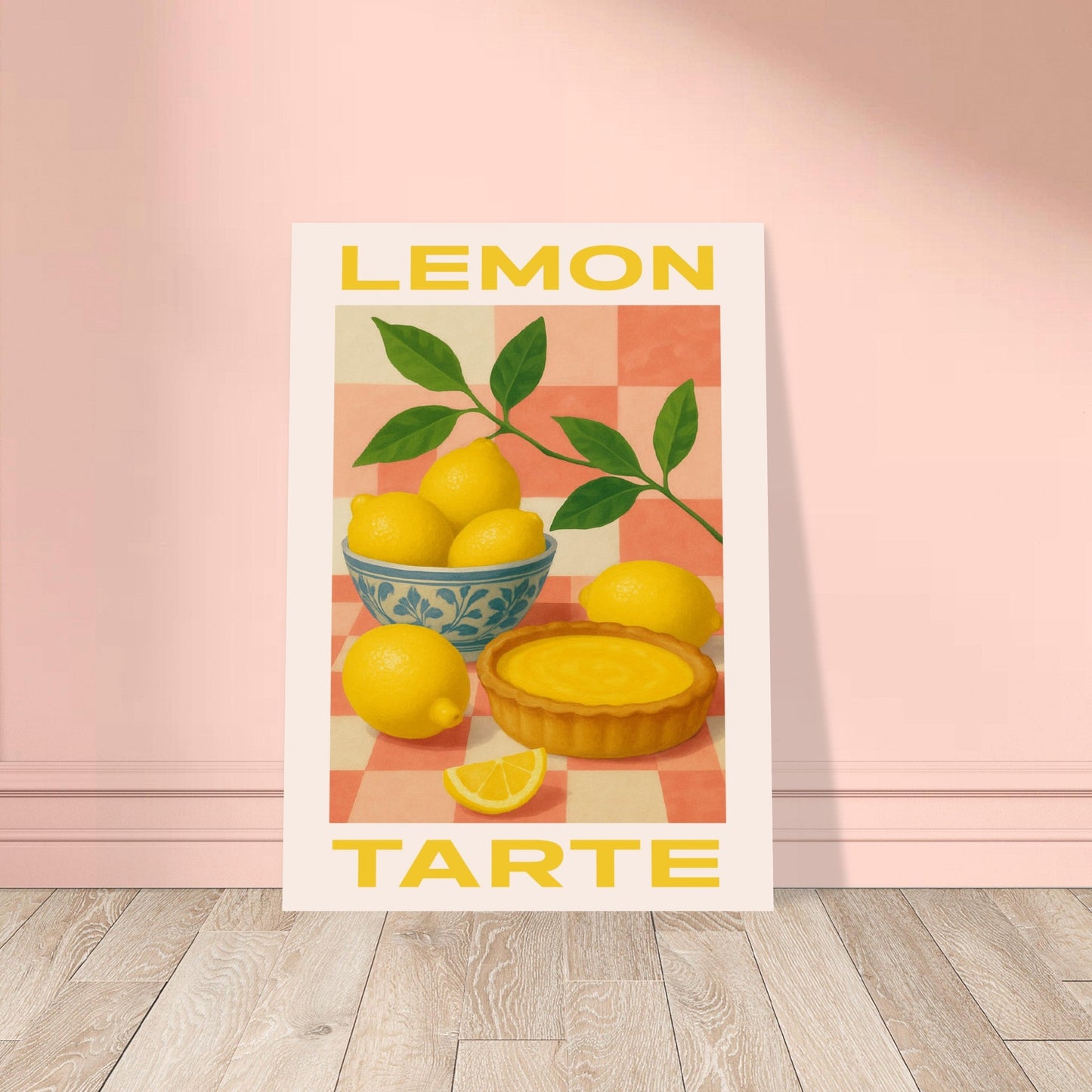 Fruity 'Lemon Tarte' - Premium Matte Paper Poster