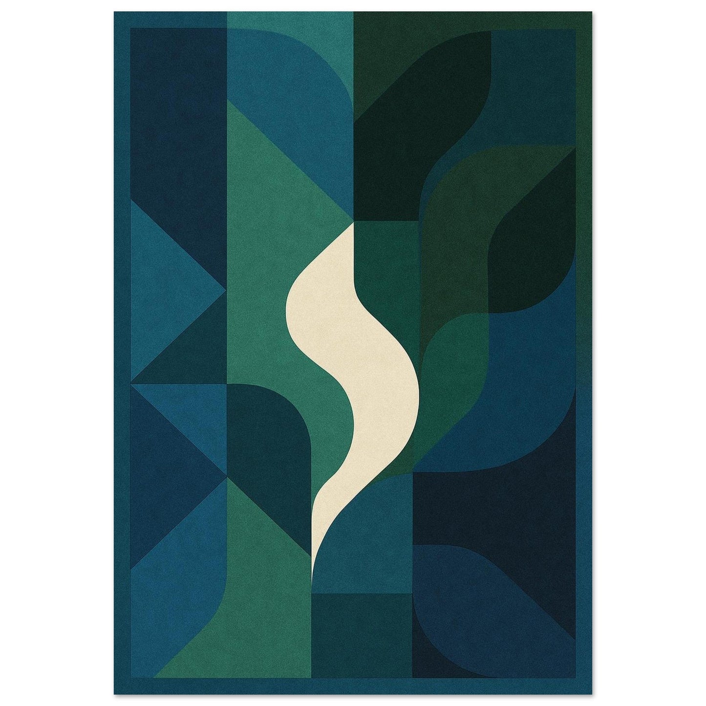 Abstract Night - Premium Matte Paper Poster