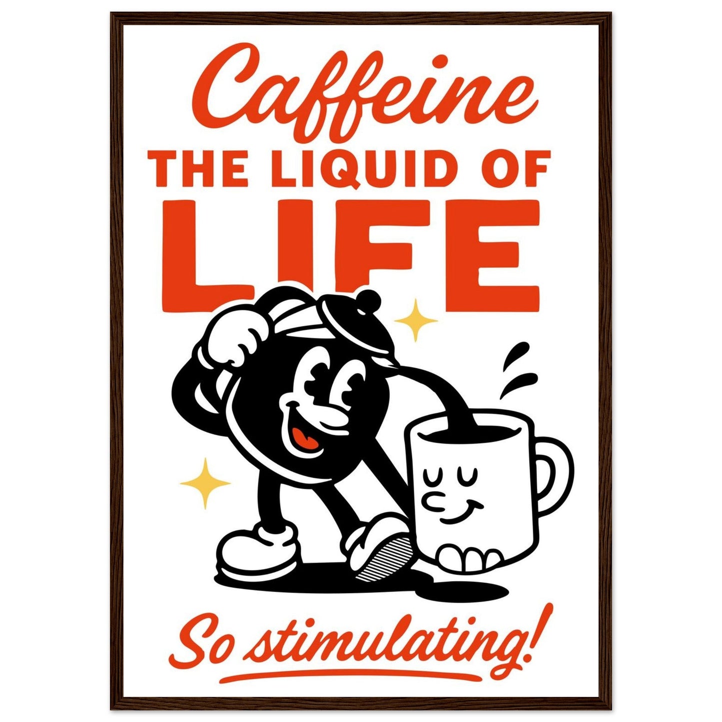The Liquid Of Life - Premium Matte Paper Wooden Framed Poster