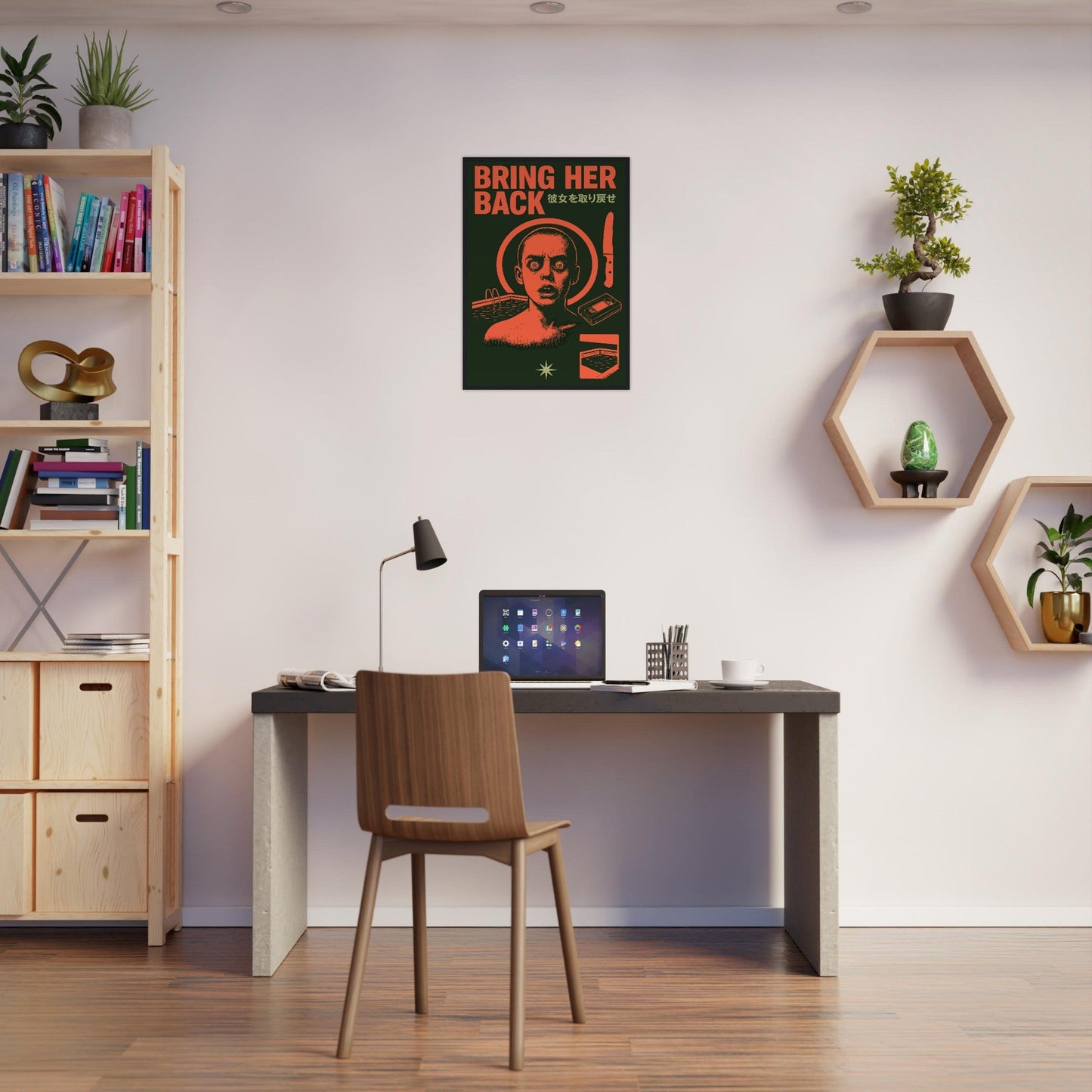 BRING HER BACK - Premium Matte Paper Wooden Framed Poster