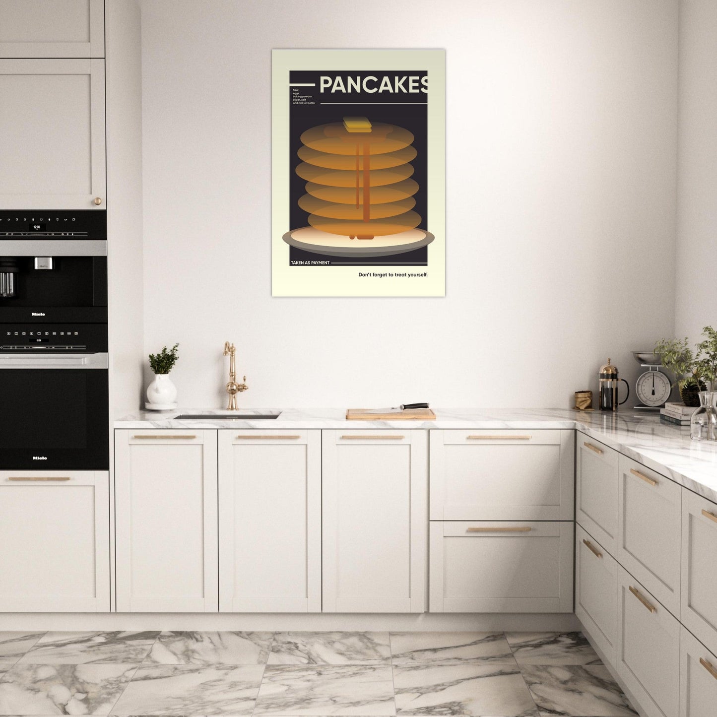 Pancakes - Premium Matte Paper Poster