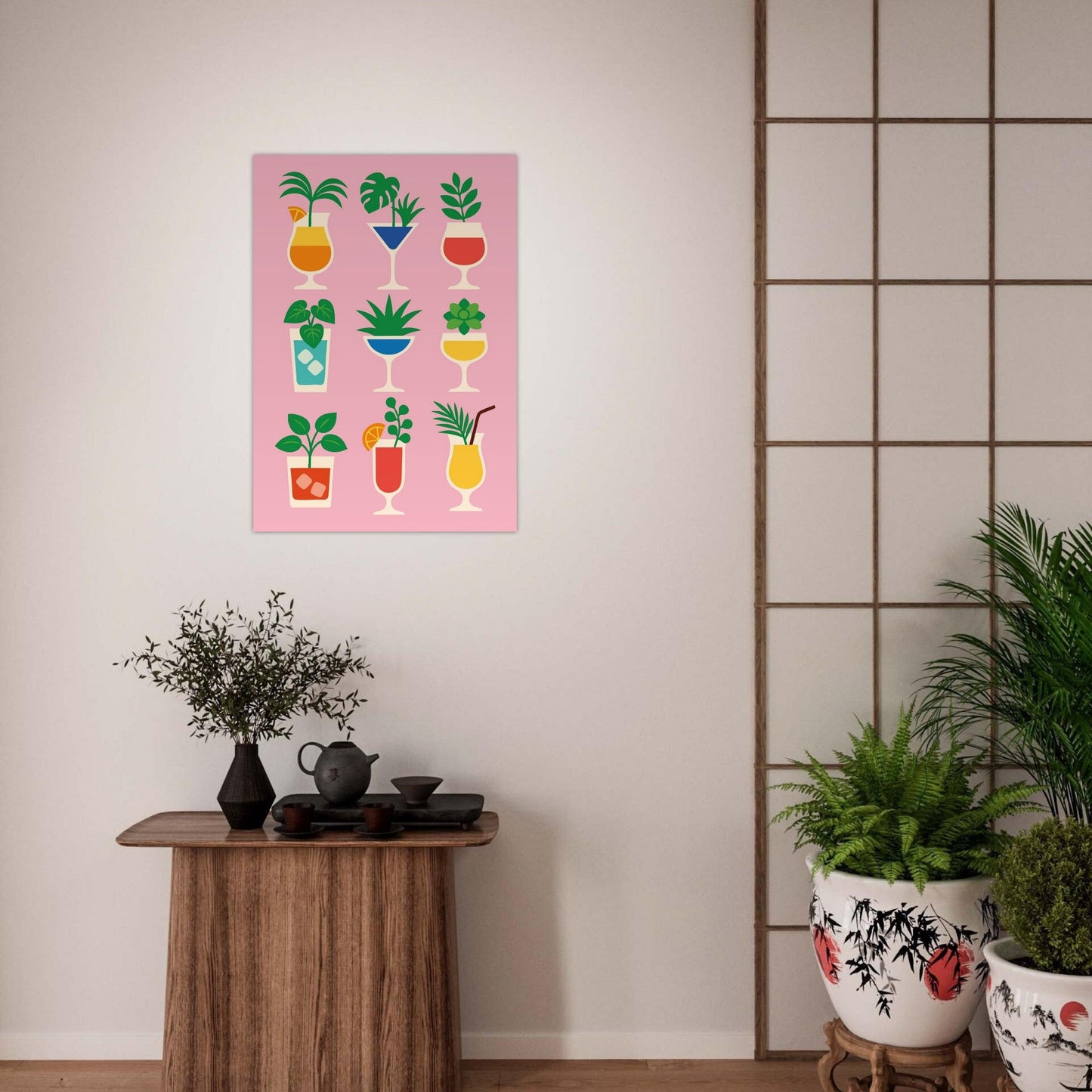 Cocktail Jungle - Premium Matte Paper Poster