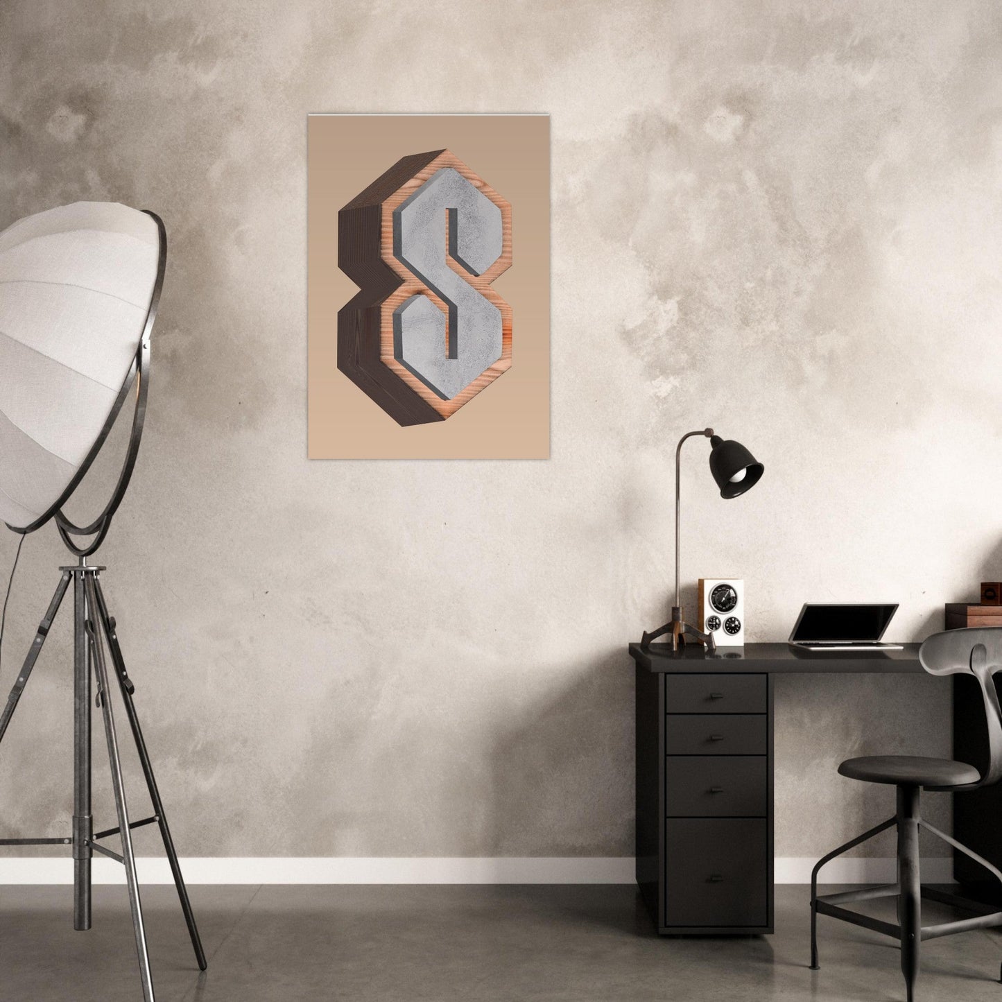 Super S - Premium Matte Paper Poster
