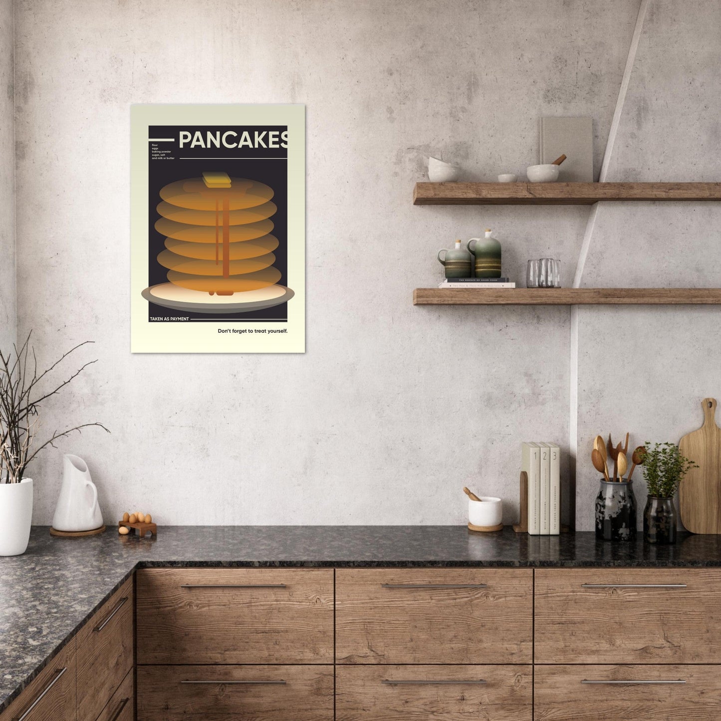 Pancakes - Premium Matte Paper Poster