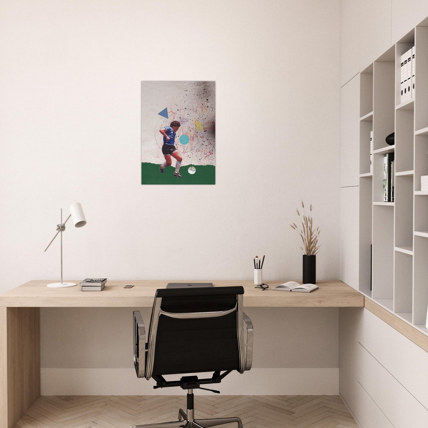 Ed Dickinson 'Football' - Premium Matte Paper Poster