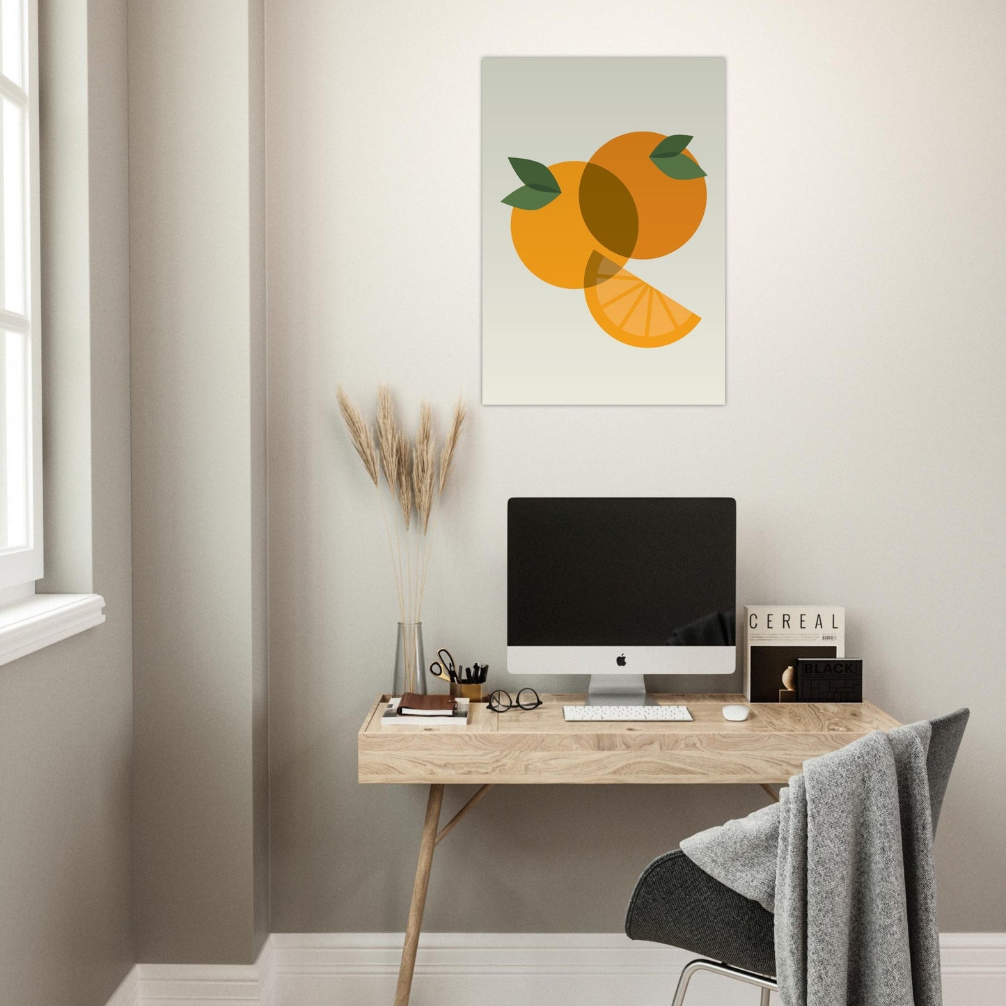 Fruity 'Oranges' - Premium Matte Paper Poster