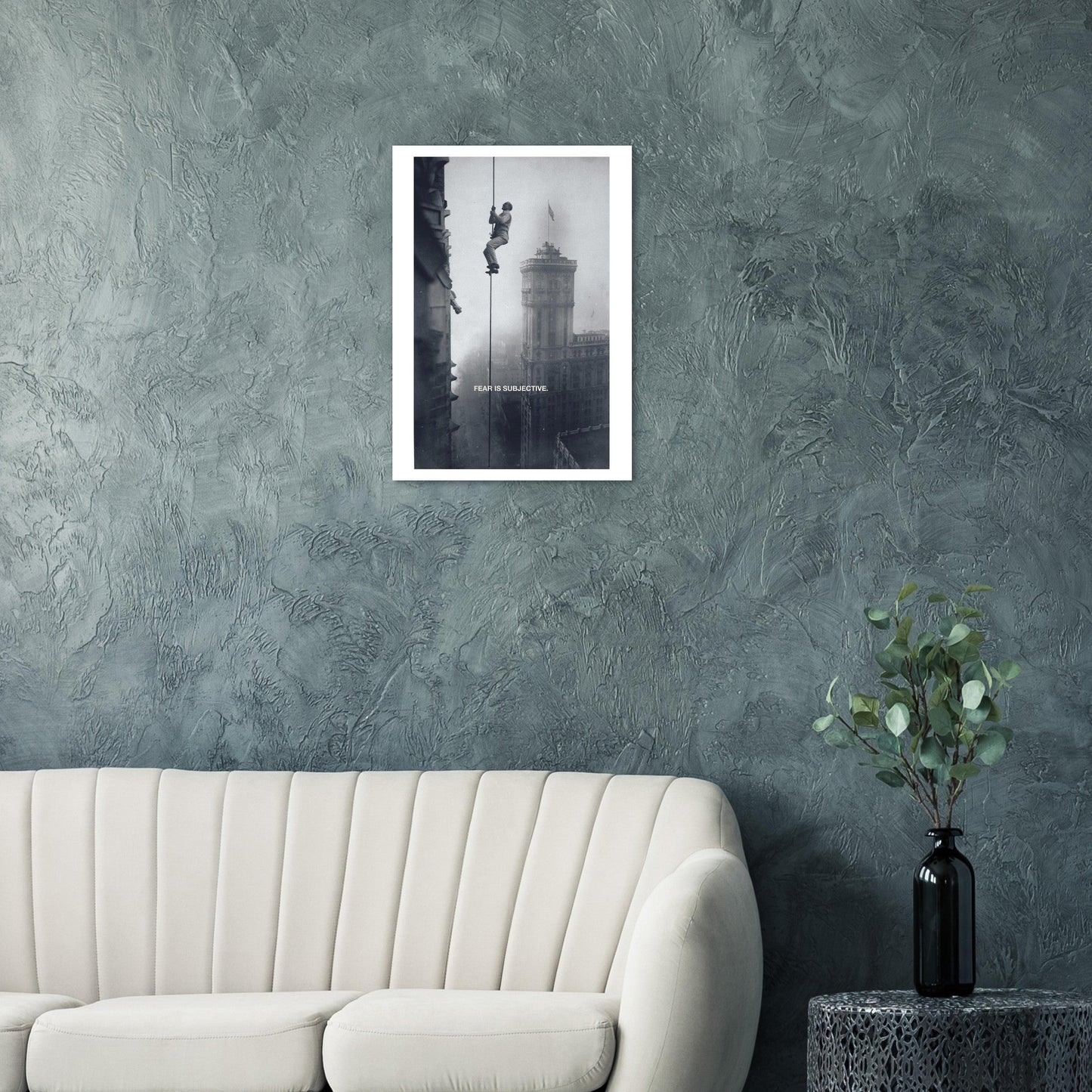 Ed Dickinson 'Fear is Subjective' - Premium Matte Paper Poster