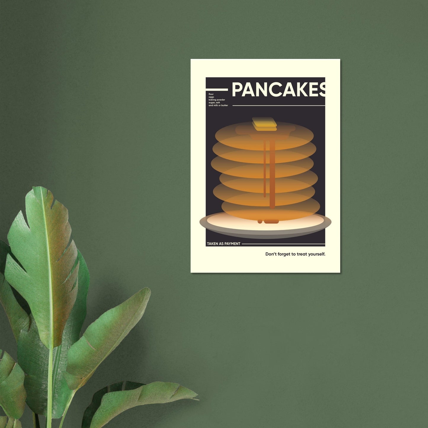 Pancakes - Premium Matte Paper Poster