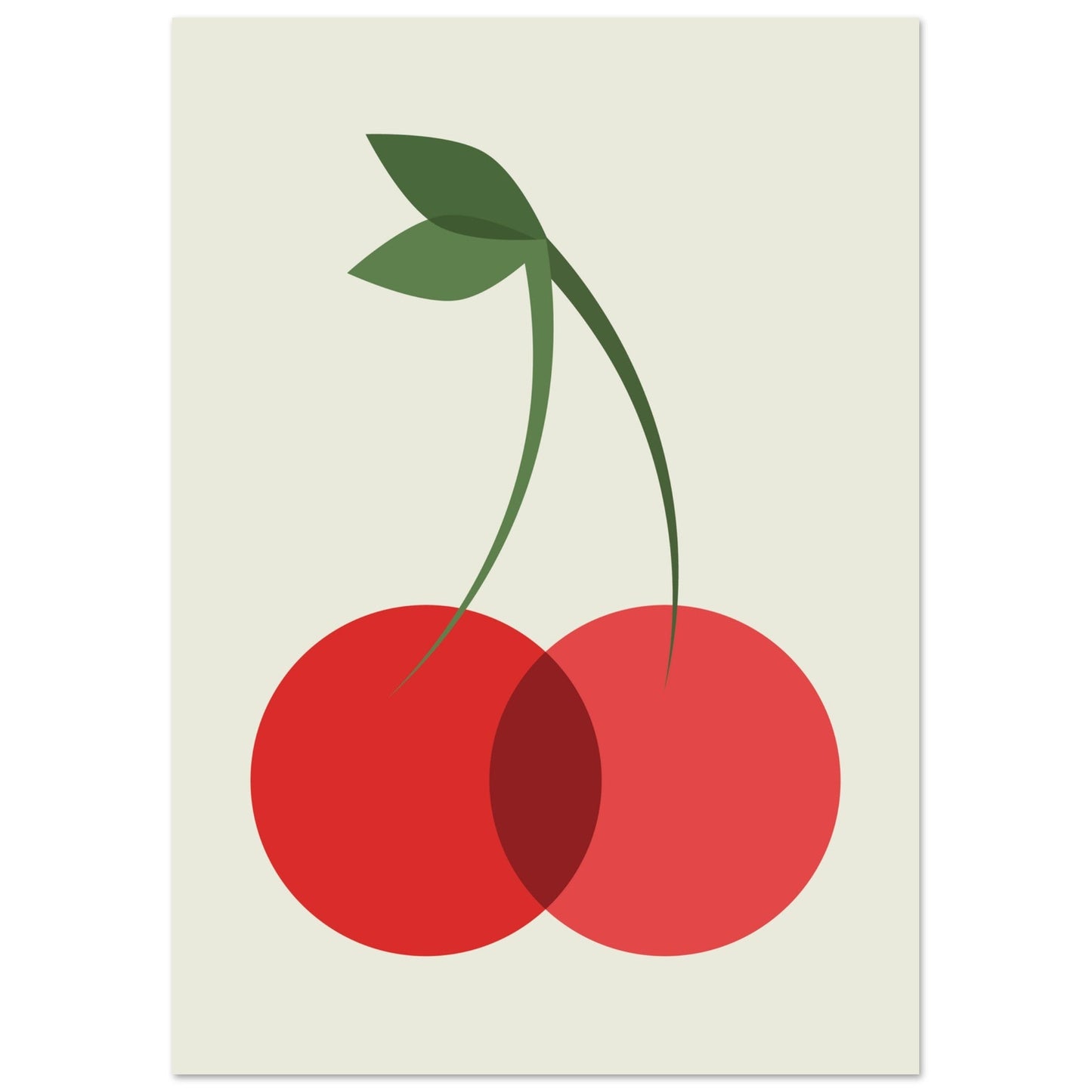 Fruity 'Cherries' - Premium Matte Paper Poster