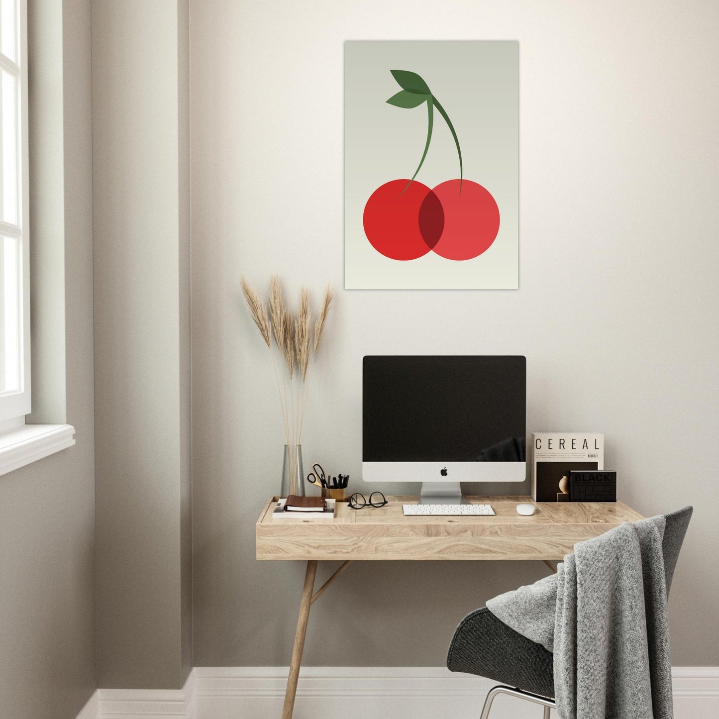 Fruity 'Cherries' - Premium Matte Paper Poster