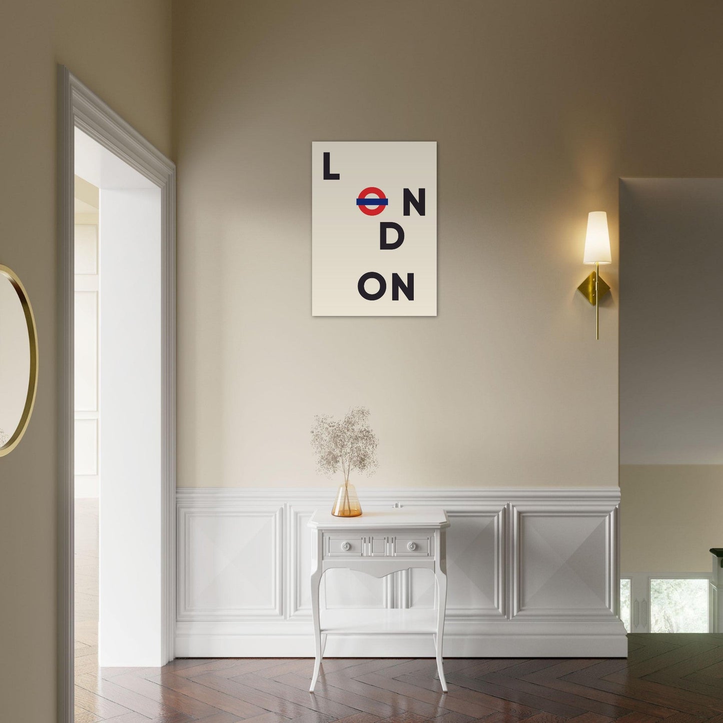 Cities/ Places 'London' - Premium Matte Paper Poster