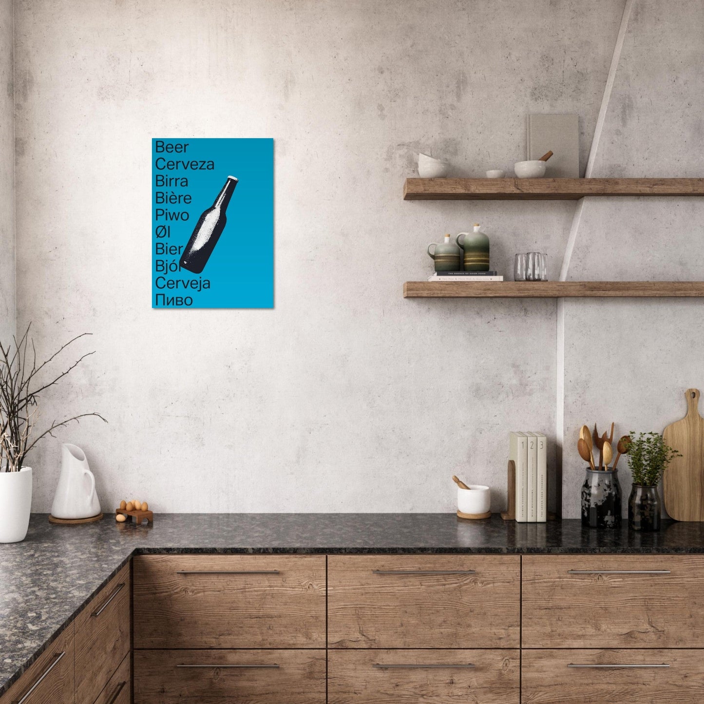 Ed Dickinson 'Beer' - Premium Matte Paper Poster