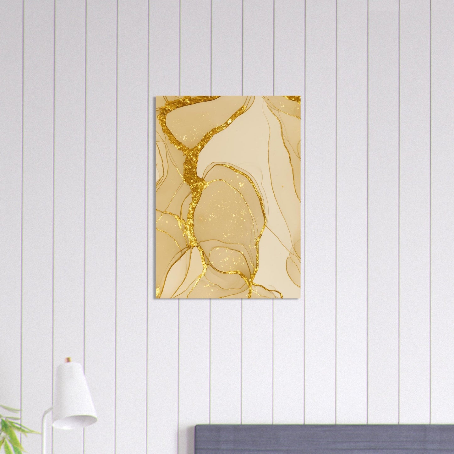 Marble 'Gold' - Premium Matte Paper Poster
