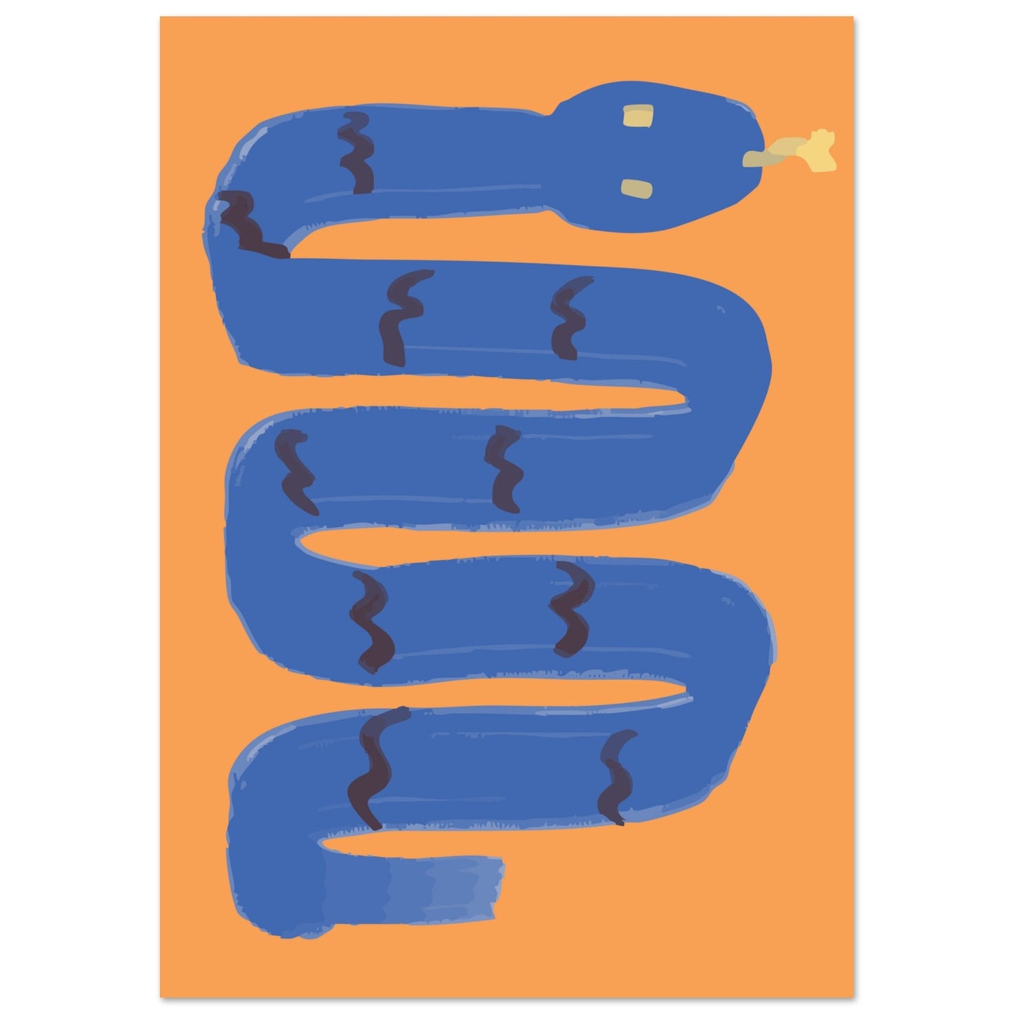 Animals 'I'm a Snake' - Premium Matte Paper Poster