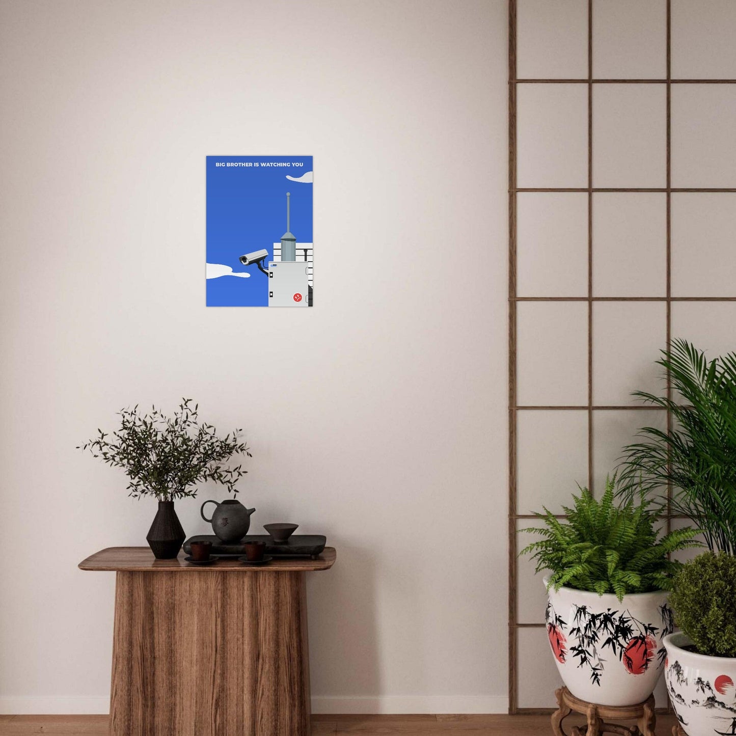 'Big Brother Is Watching You' - Premium Matte Paper Poster