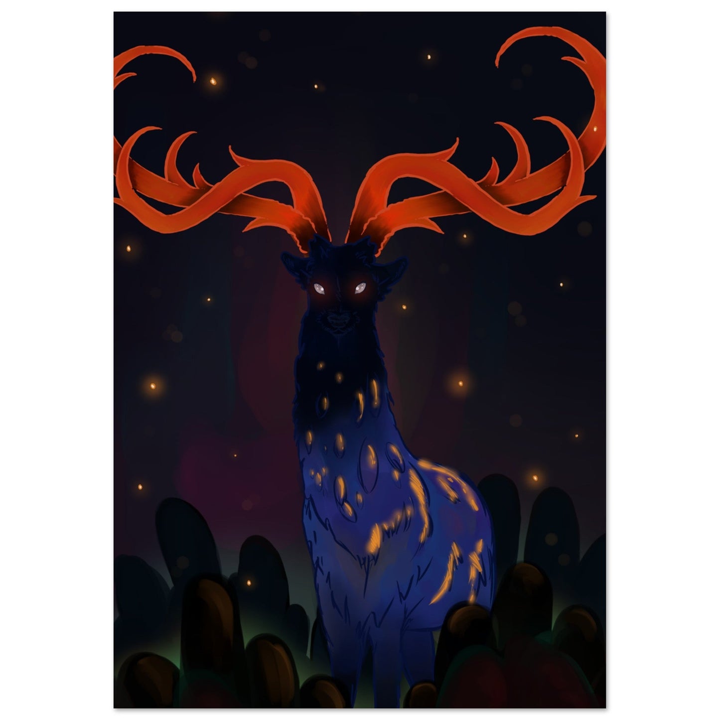 Animals 'Creature of the Forrest' - Premium Matte Paper Poster